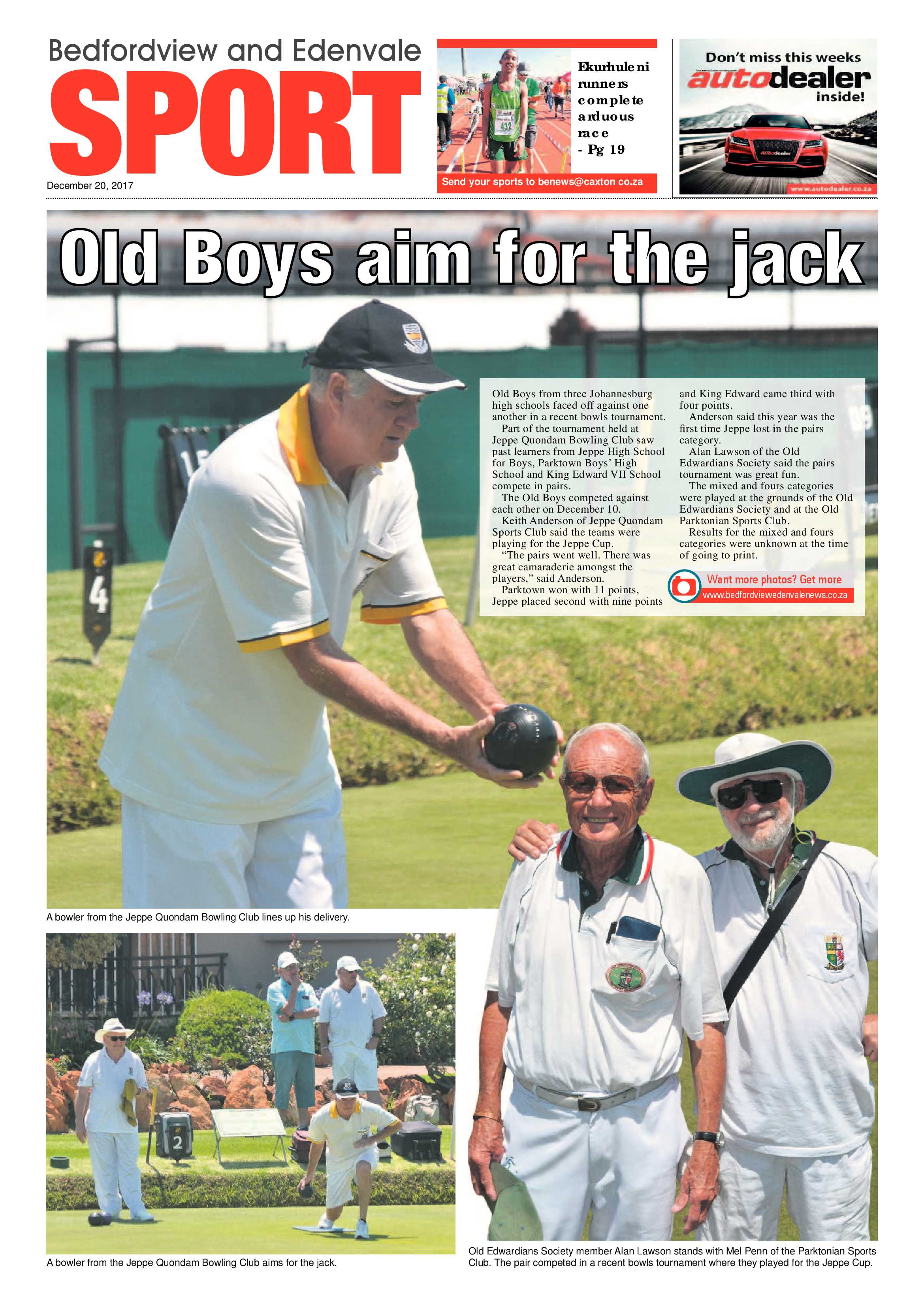 Bedfordview and Edenvale News 20 December 2017 page 20