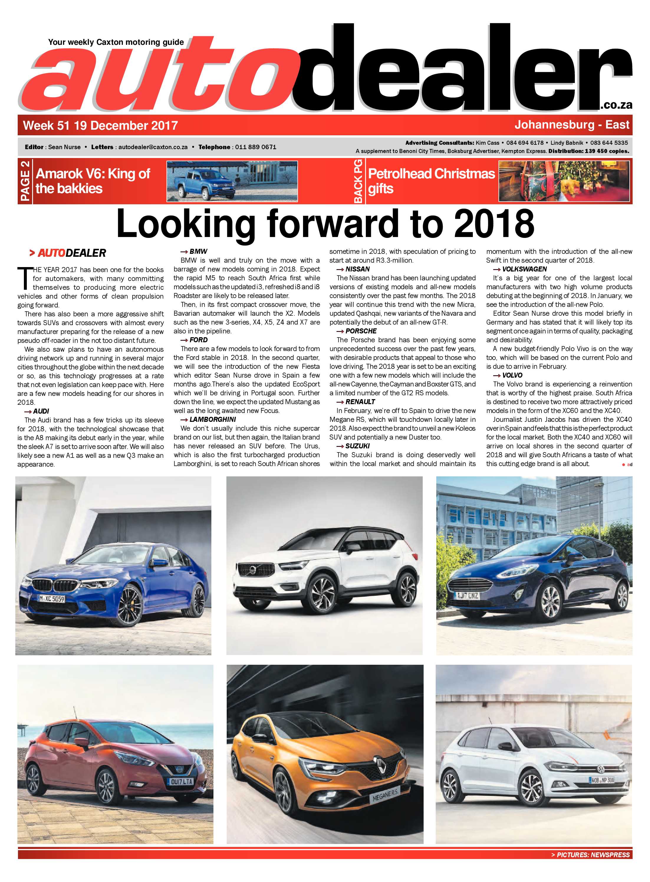 Bedfordview and Edenvale News 20 December 2017 page 21