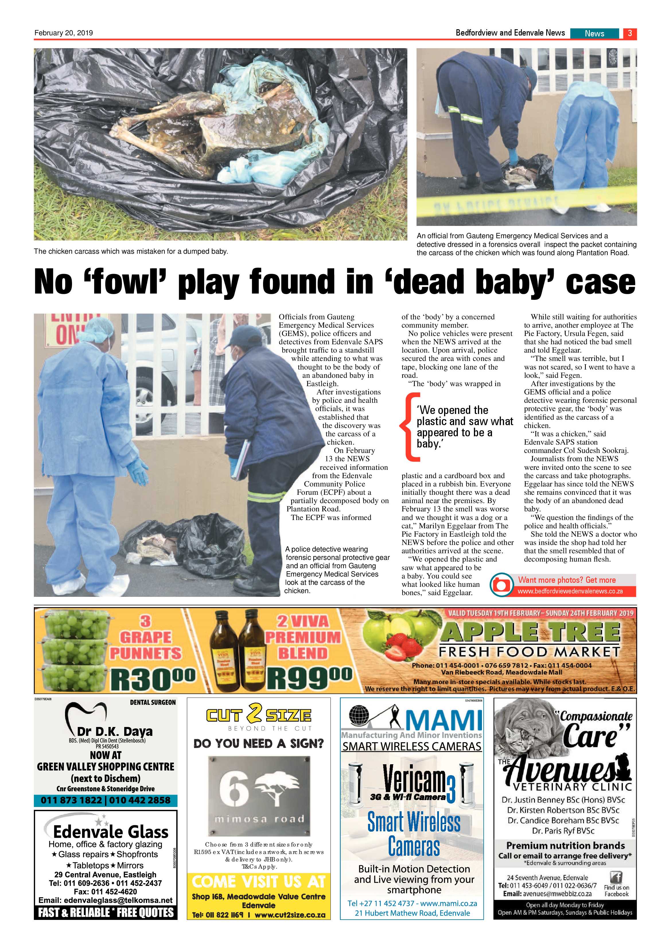 Bedfordview and Edenvale News 20 February 2019 page 3