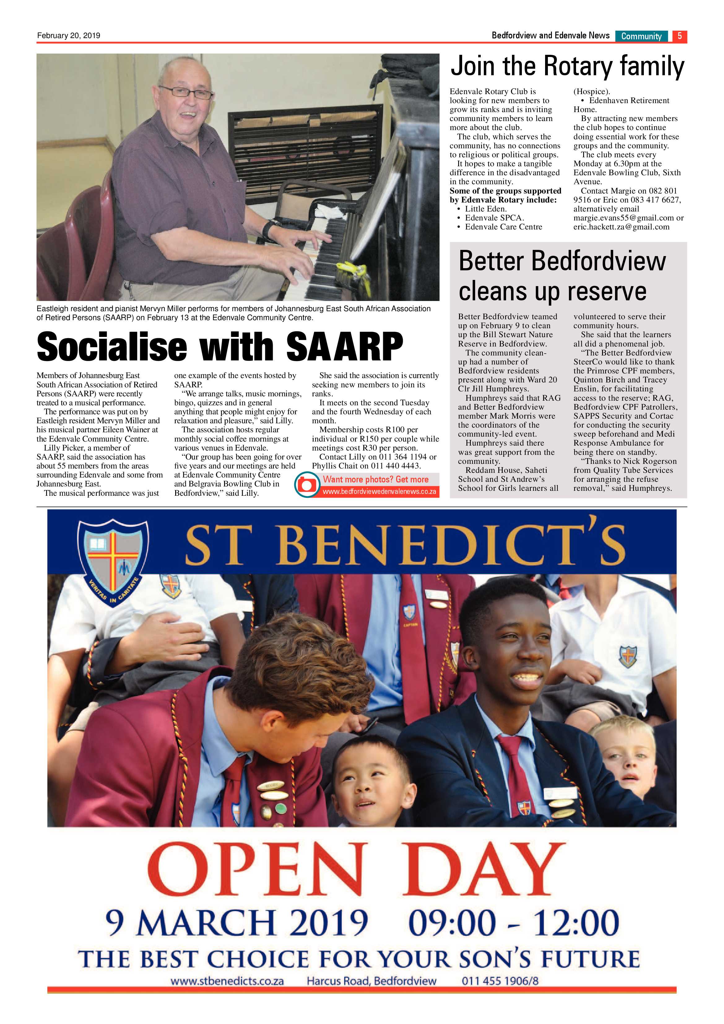 Bedfordview and Edenvale News 20 February 2019 page 5