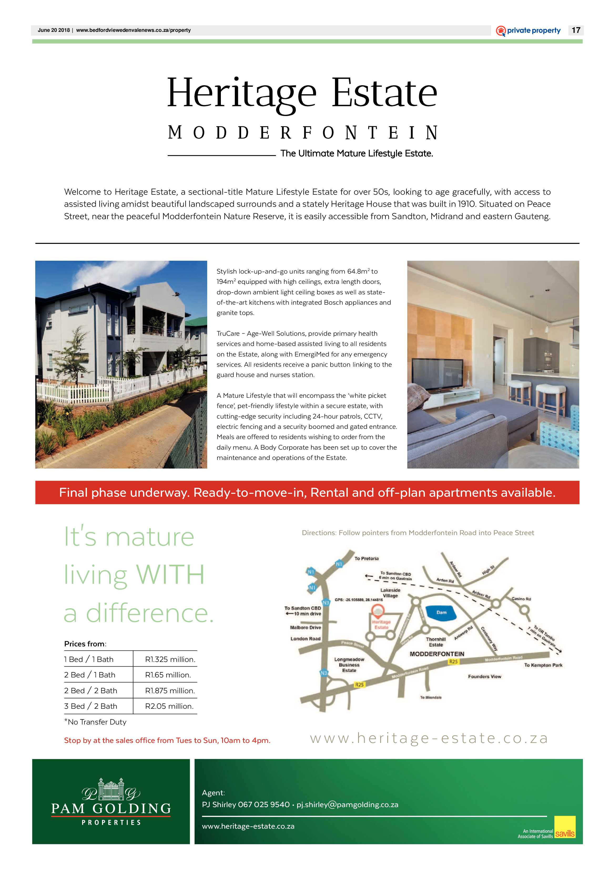 Bedfordview and Edenvale News 20 June 2018 page 17