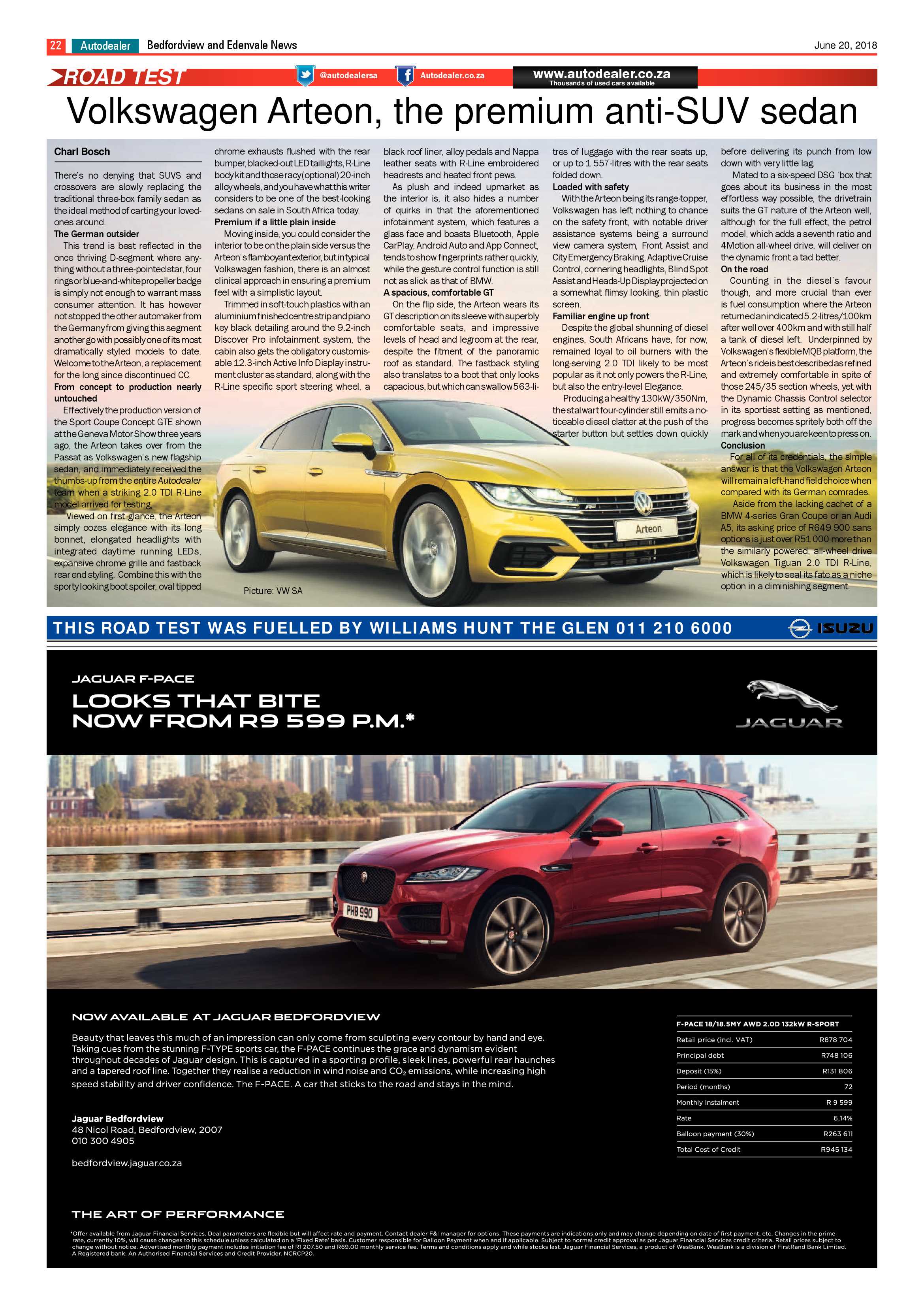 Bedfordview and Edenvale News 20 June 2018 page 22