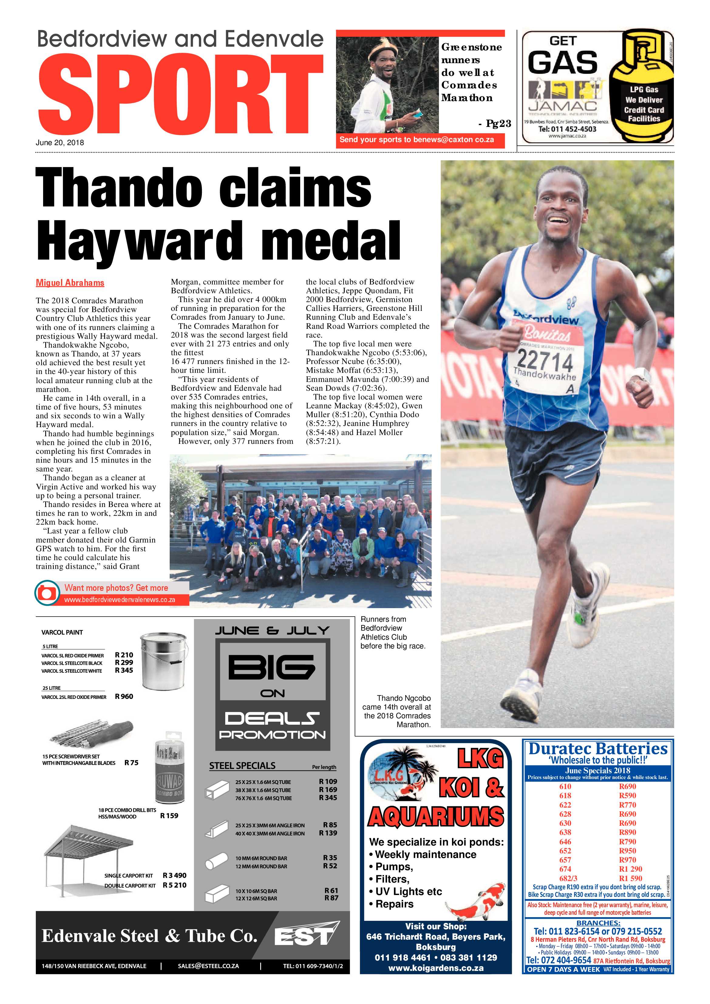 Bedfordview and Edenvale News 20 June 2018 page 24