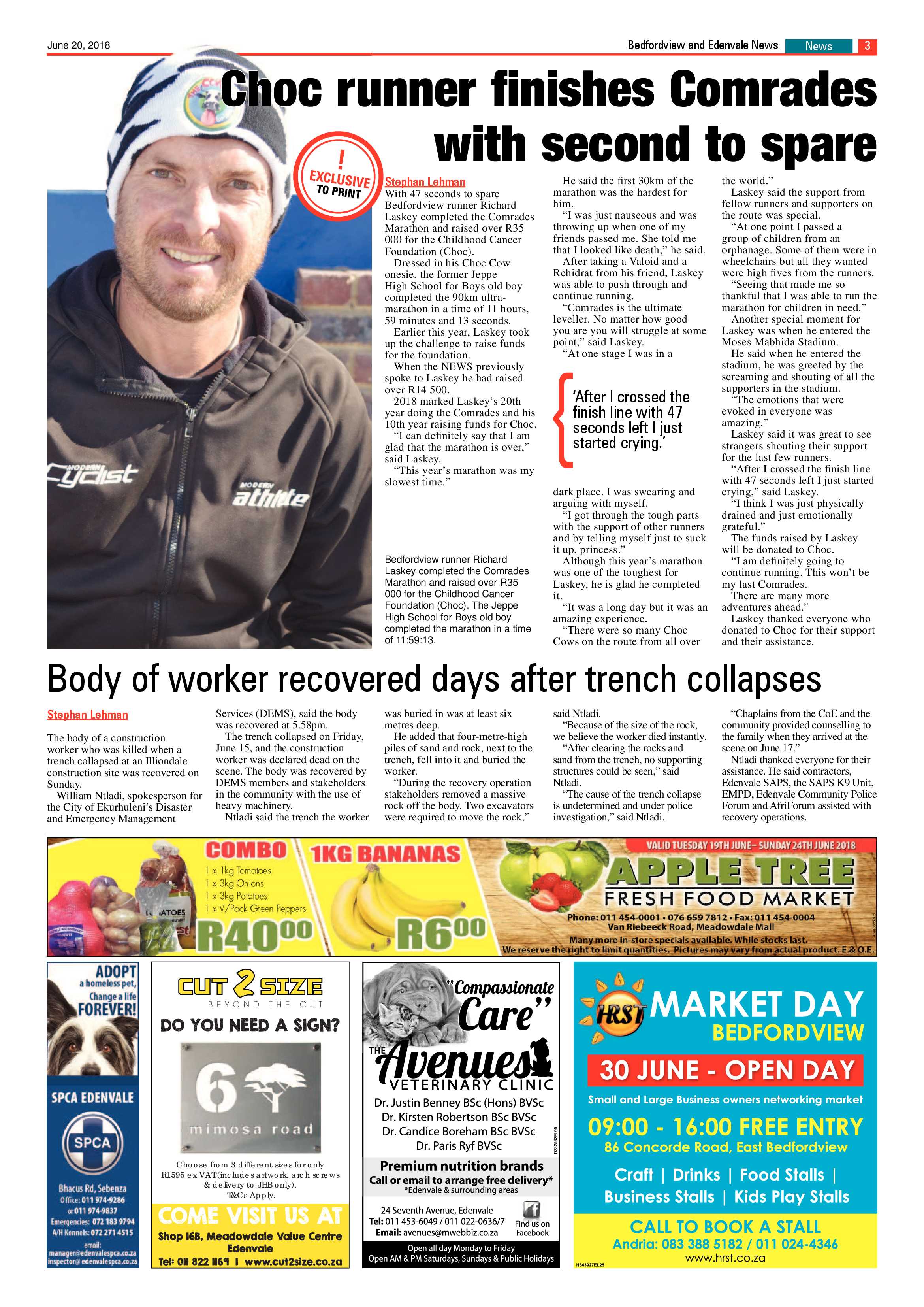 Bedfordview and Edenvale News 20 June 2018 page 3