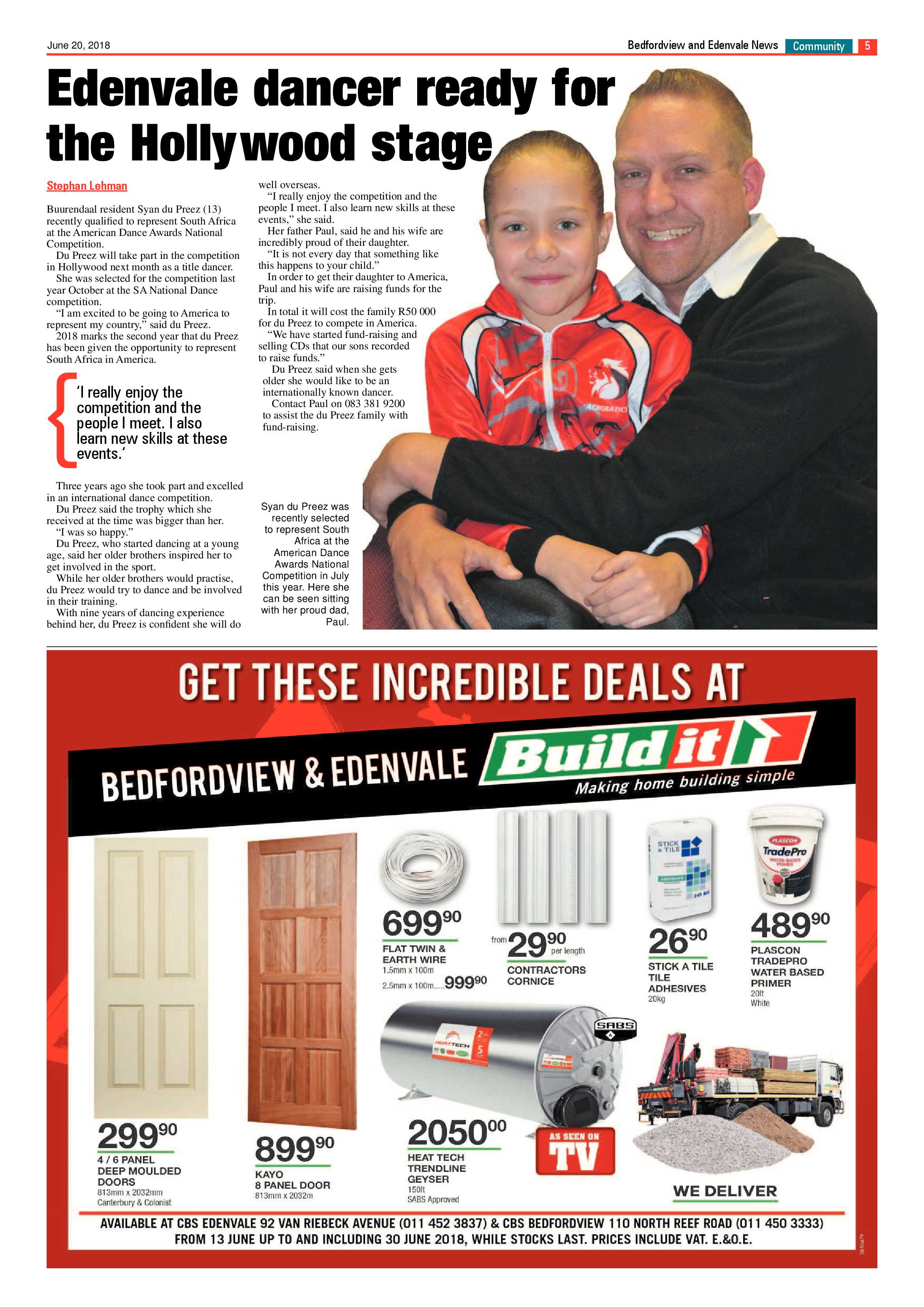 Bedfordview and Edenvale News 20 June 2018 page 5