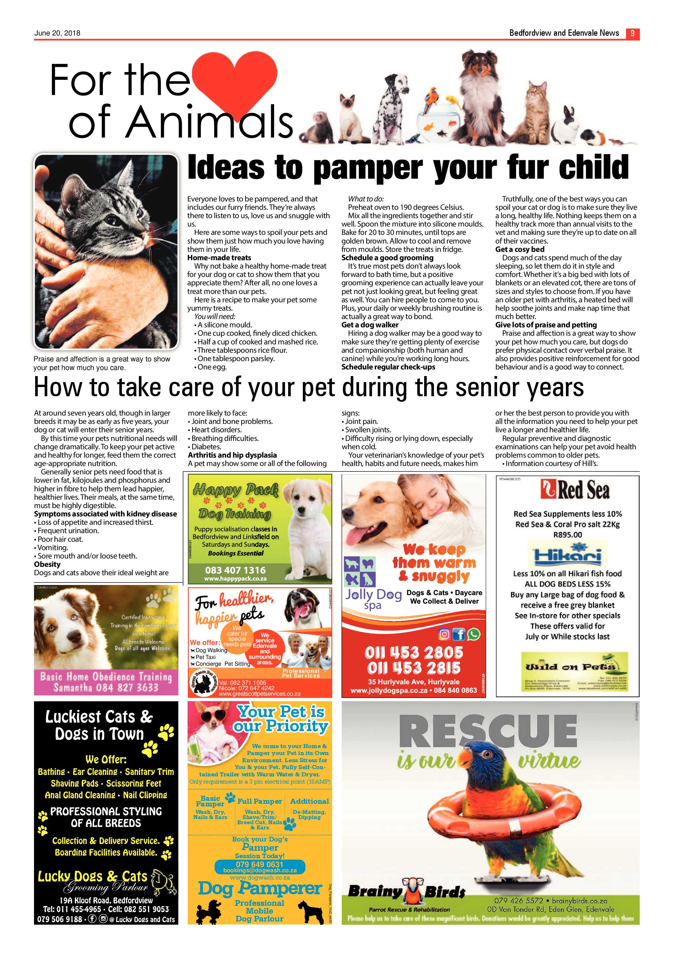 Bedfordview and Edenvale News 20 June 2018 page 9
