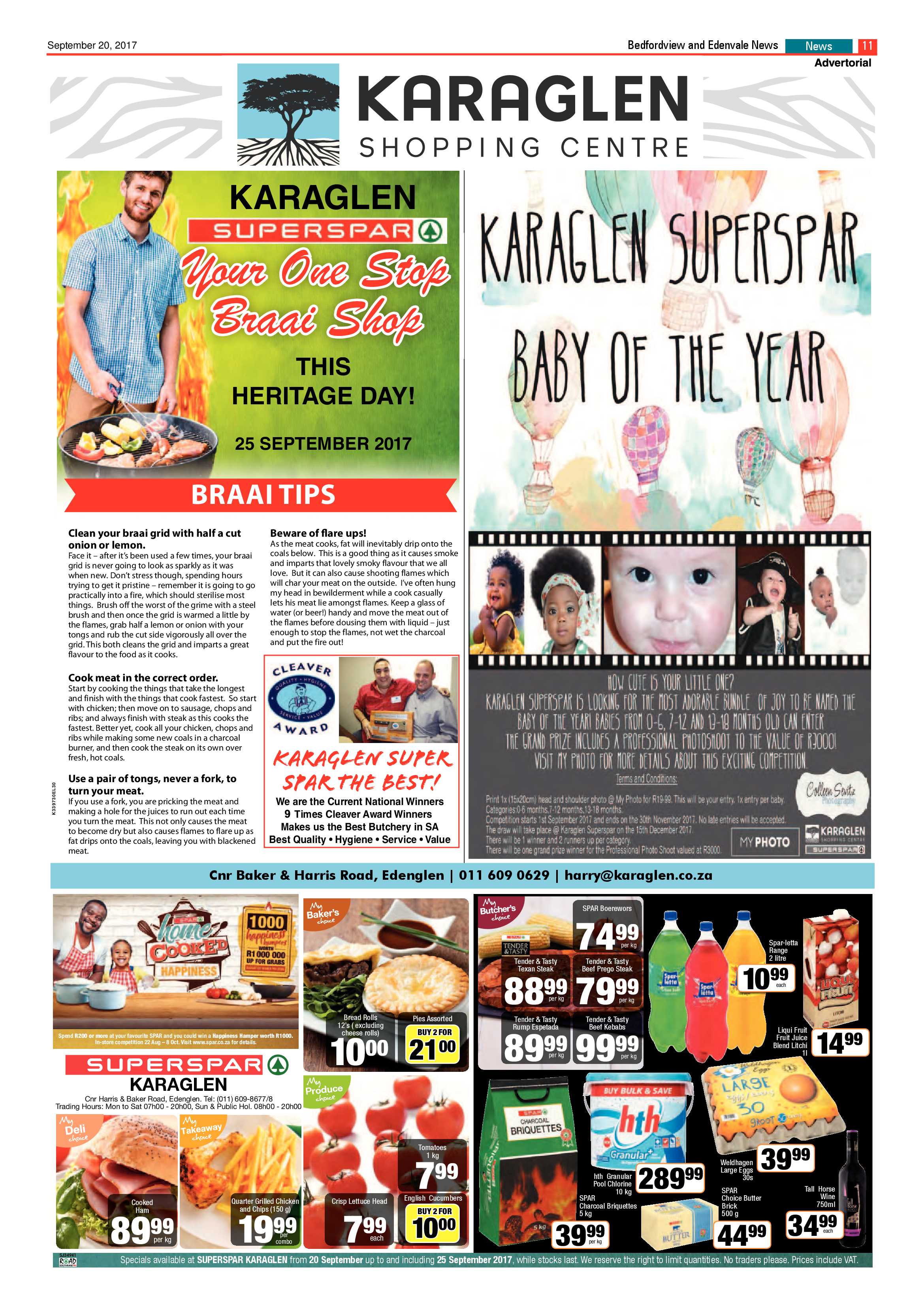Bedfordview and Edenvale News 20 September 2017 page 11