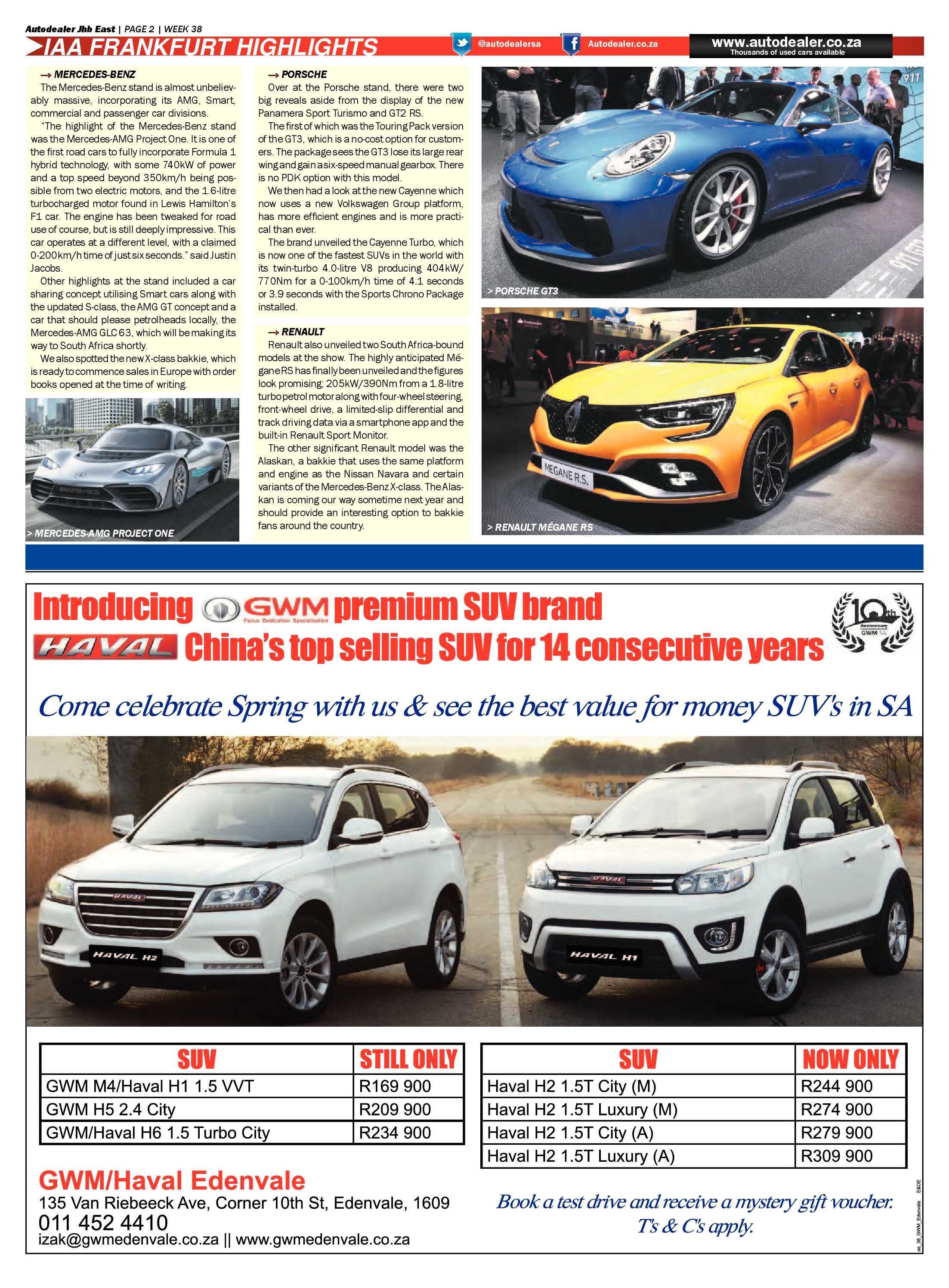 Bedfordview and Edenvale News 20 September 2017 page 34