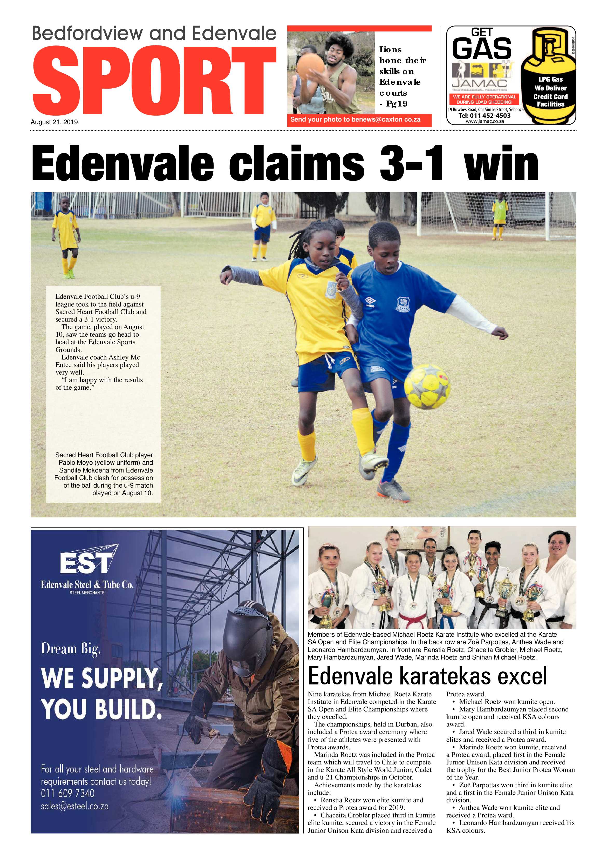 Bedfordview and Edenvale News 21 August 2019 page 20
