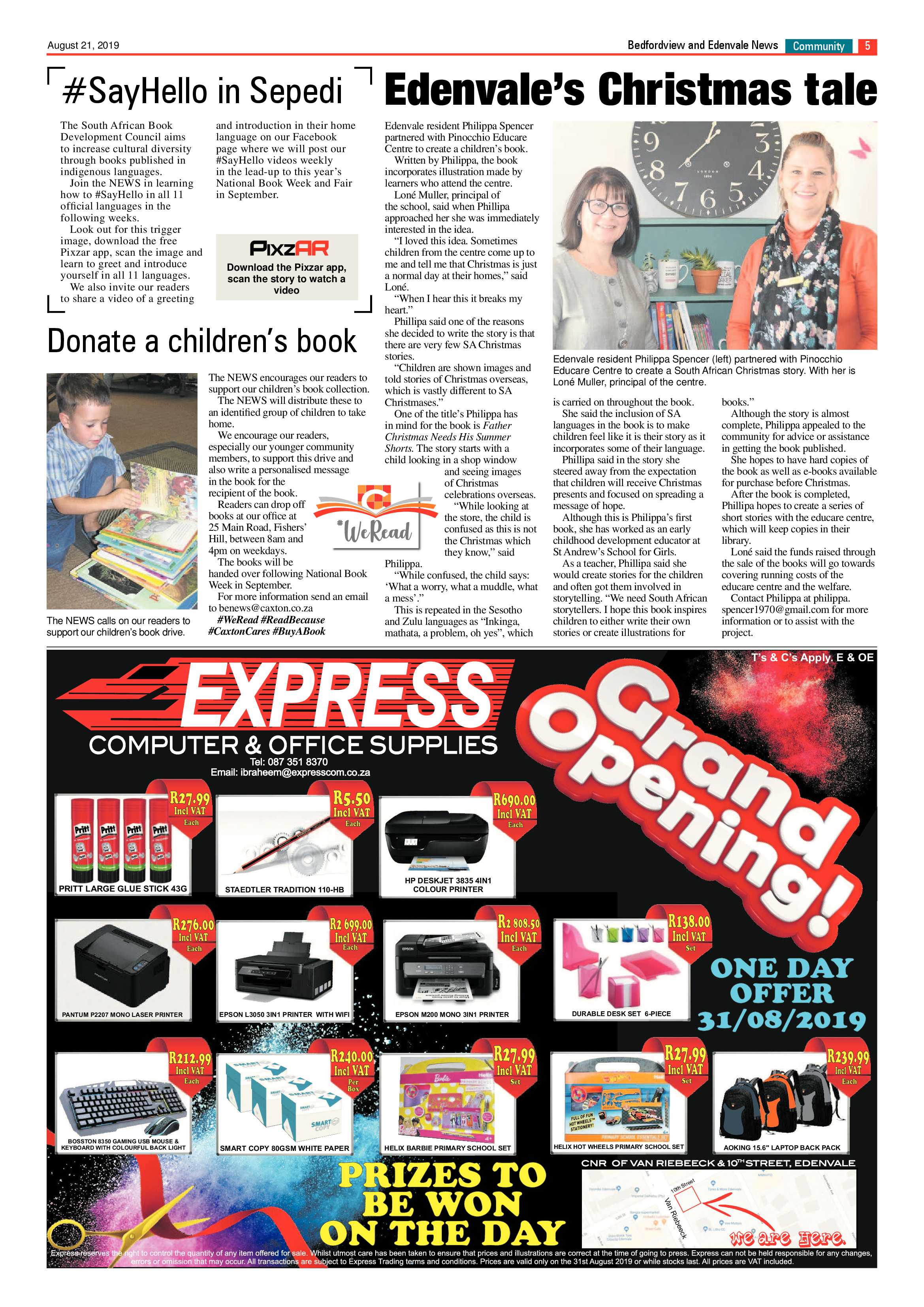 Bedfordview and Edenvale News 21 August 2019 page 5