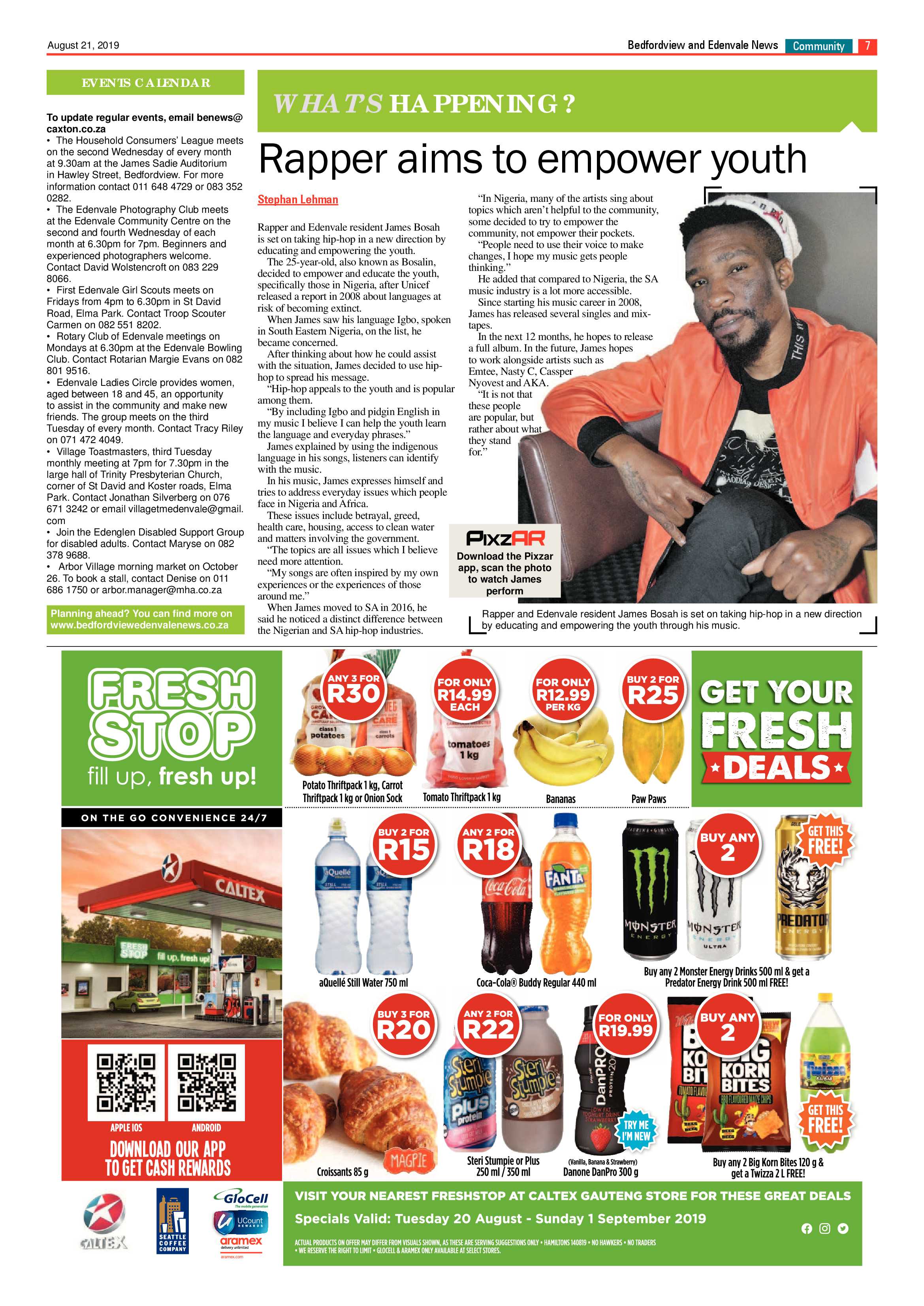 Bedfordview and Edenvale News 21 August 2019 page 7