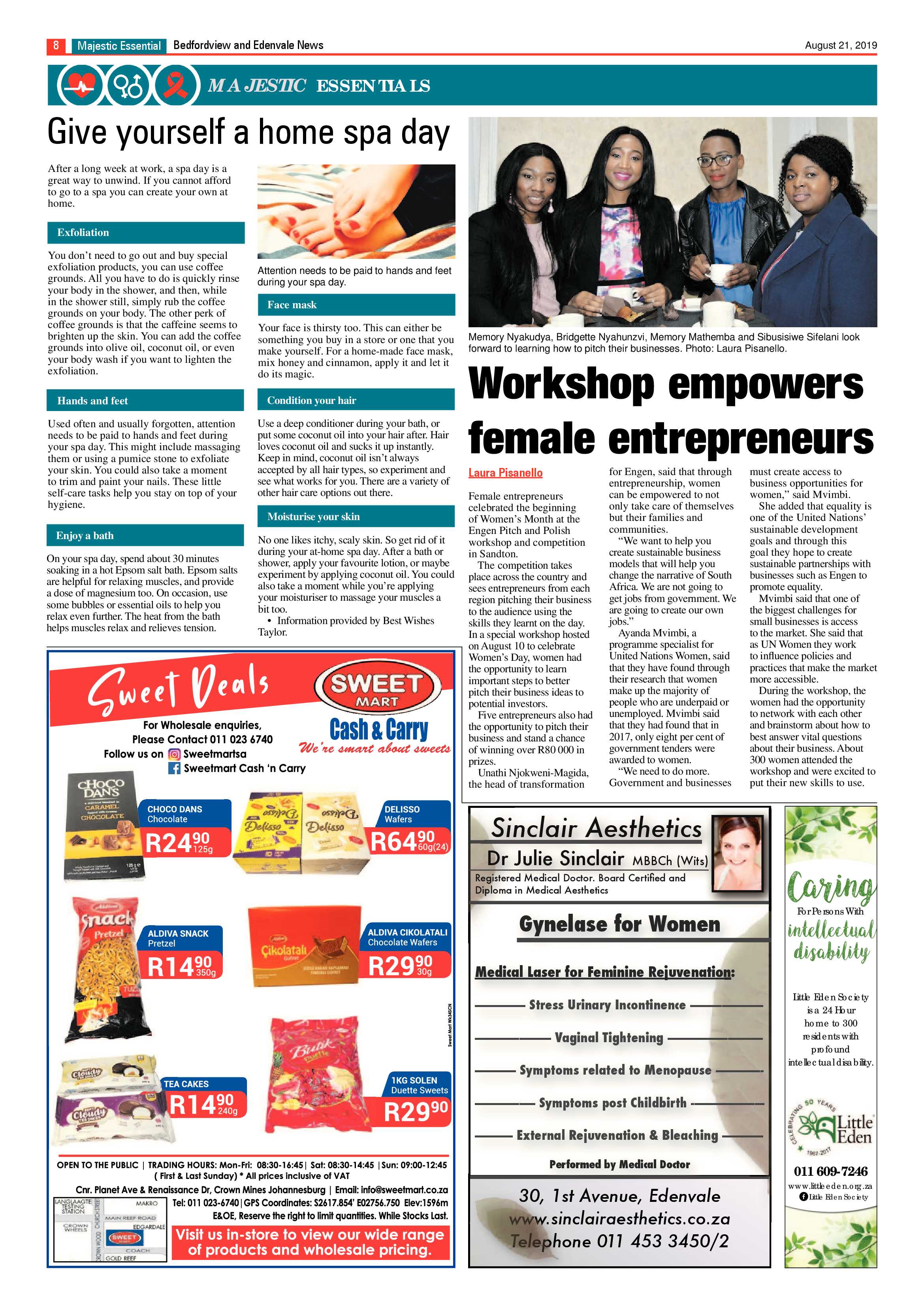 Bedfordview and Edenvale News 21 August 2019 page 8