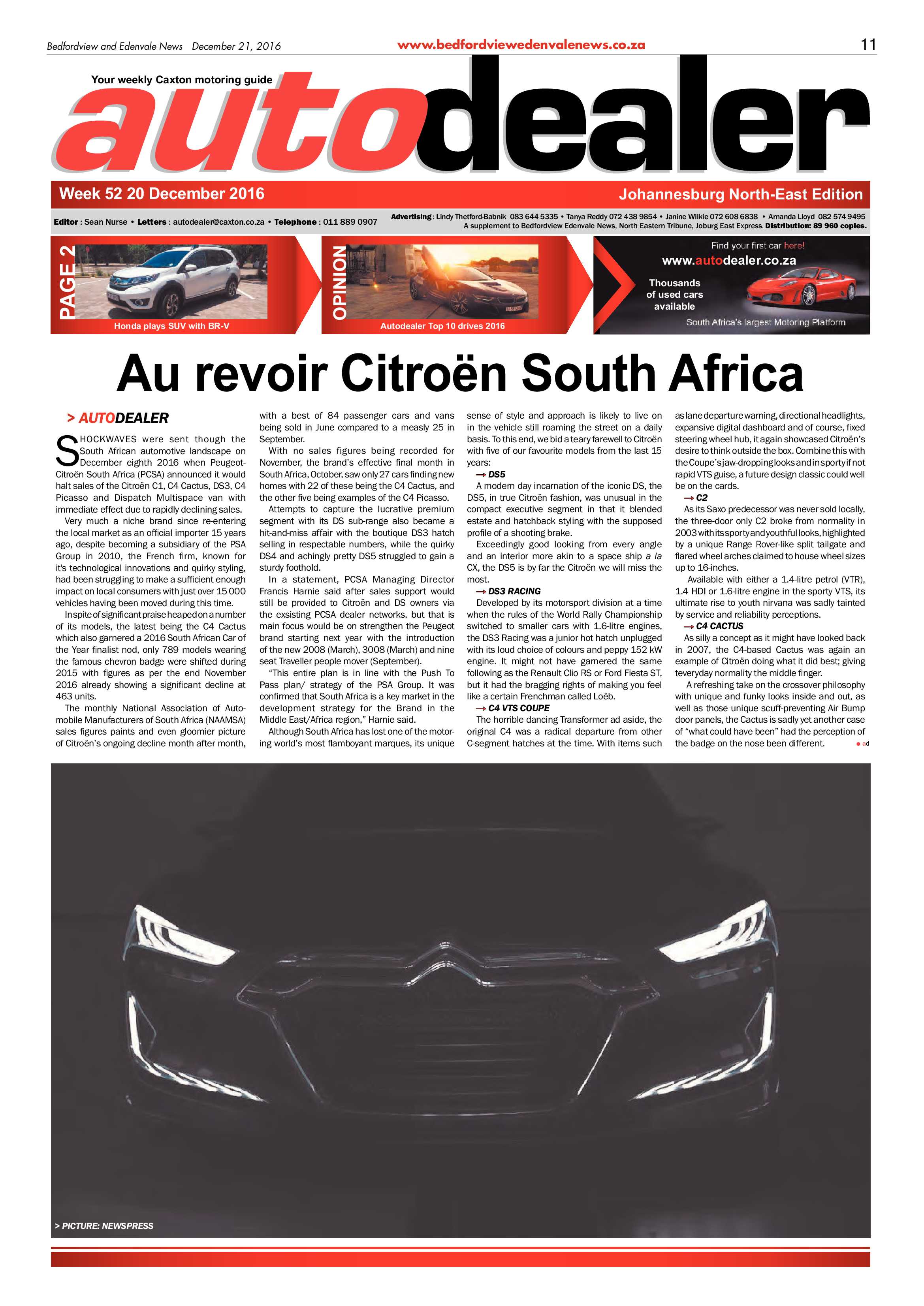 Bedfordview and Edenvale News 21 December 2016 page 11