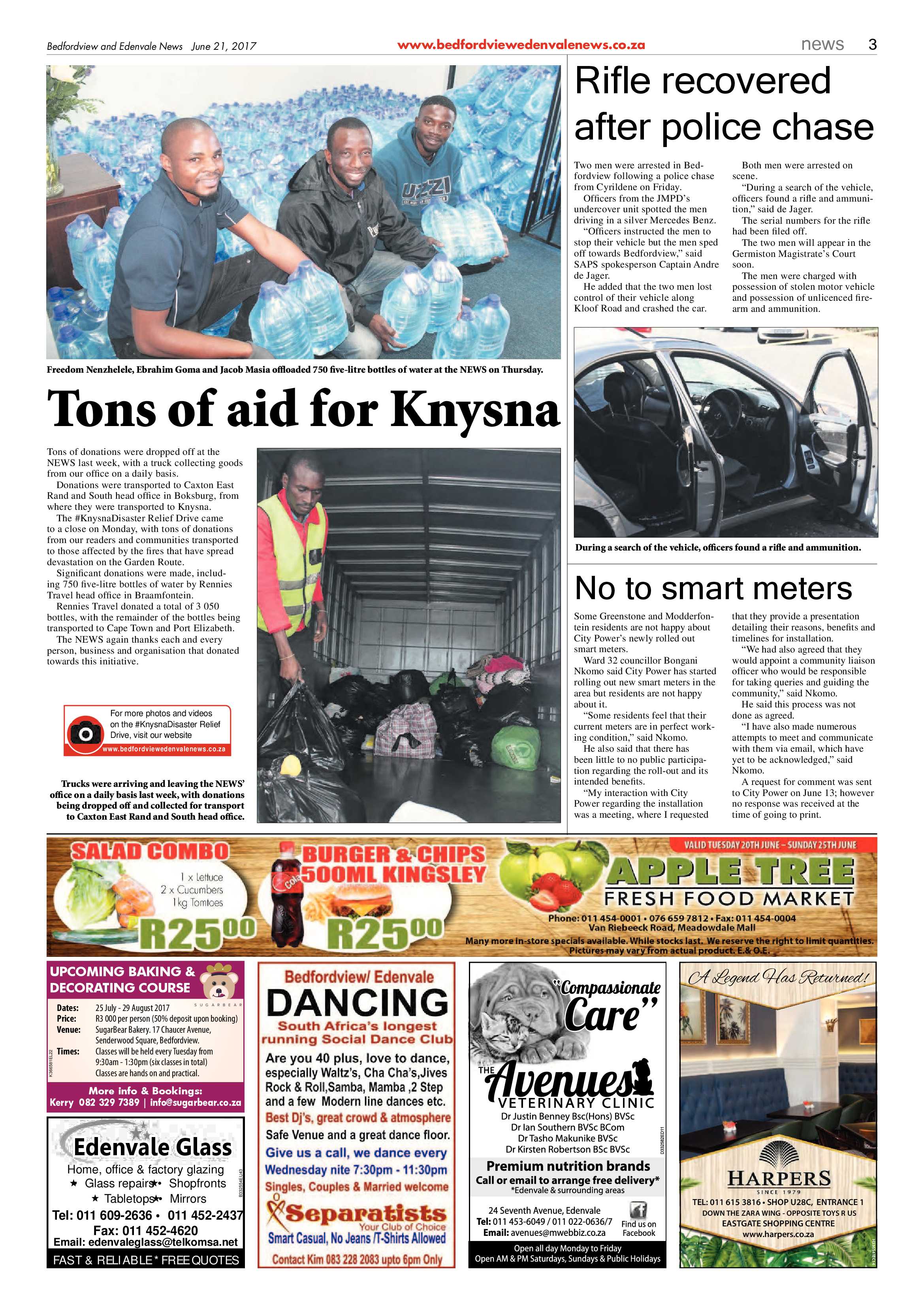 Bedfordview and Edenvale News 21 June 2017 page 3