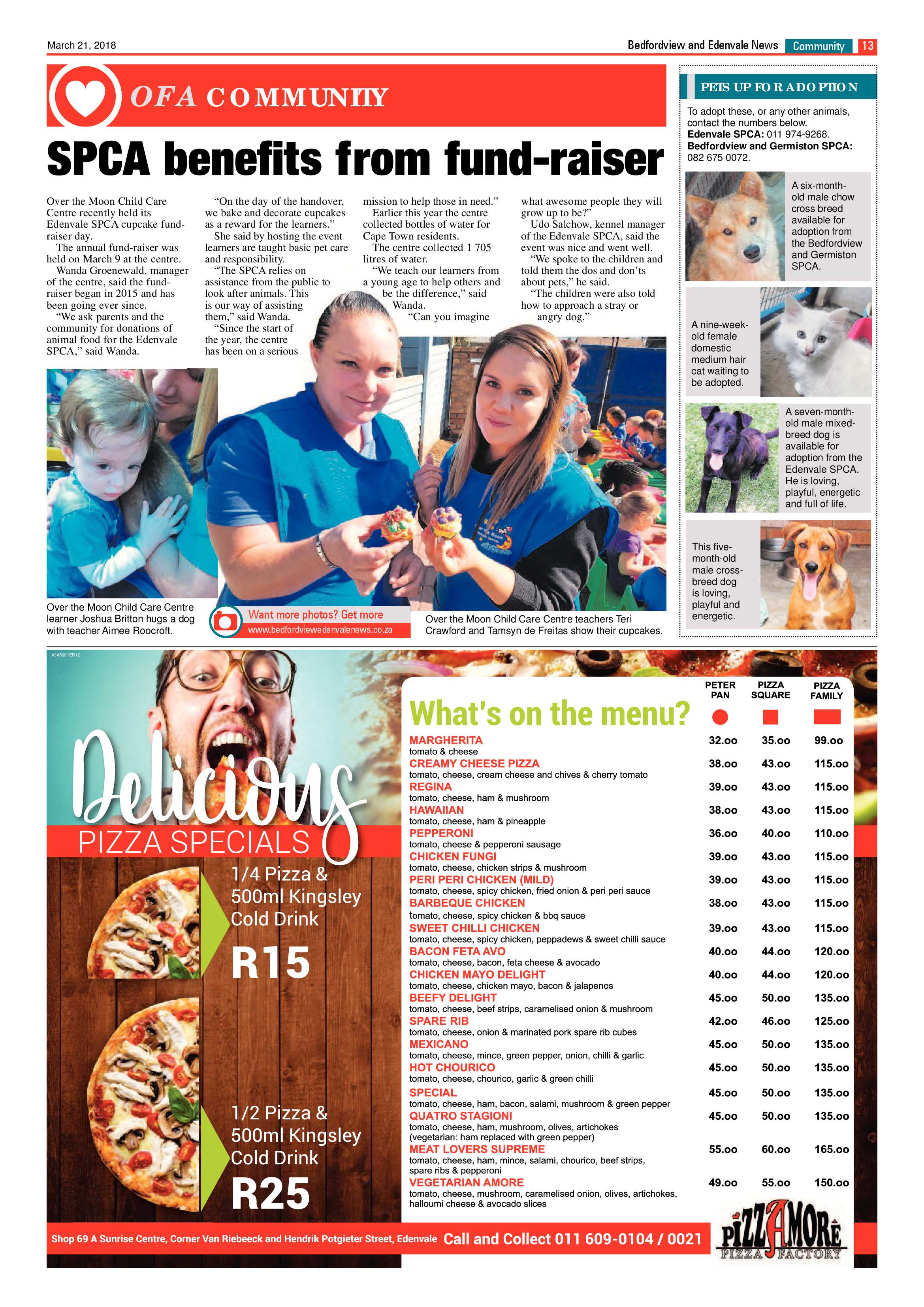 Bedfordview and Edenvale News 21 March 2018 page 13
