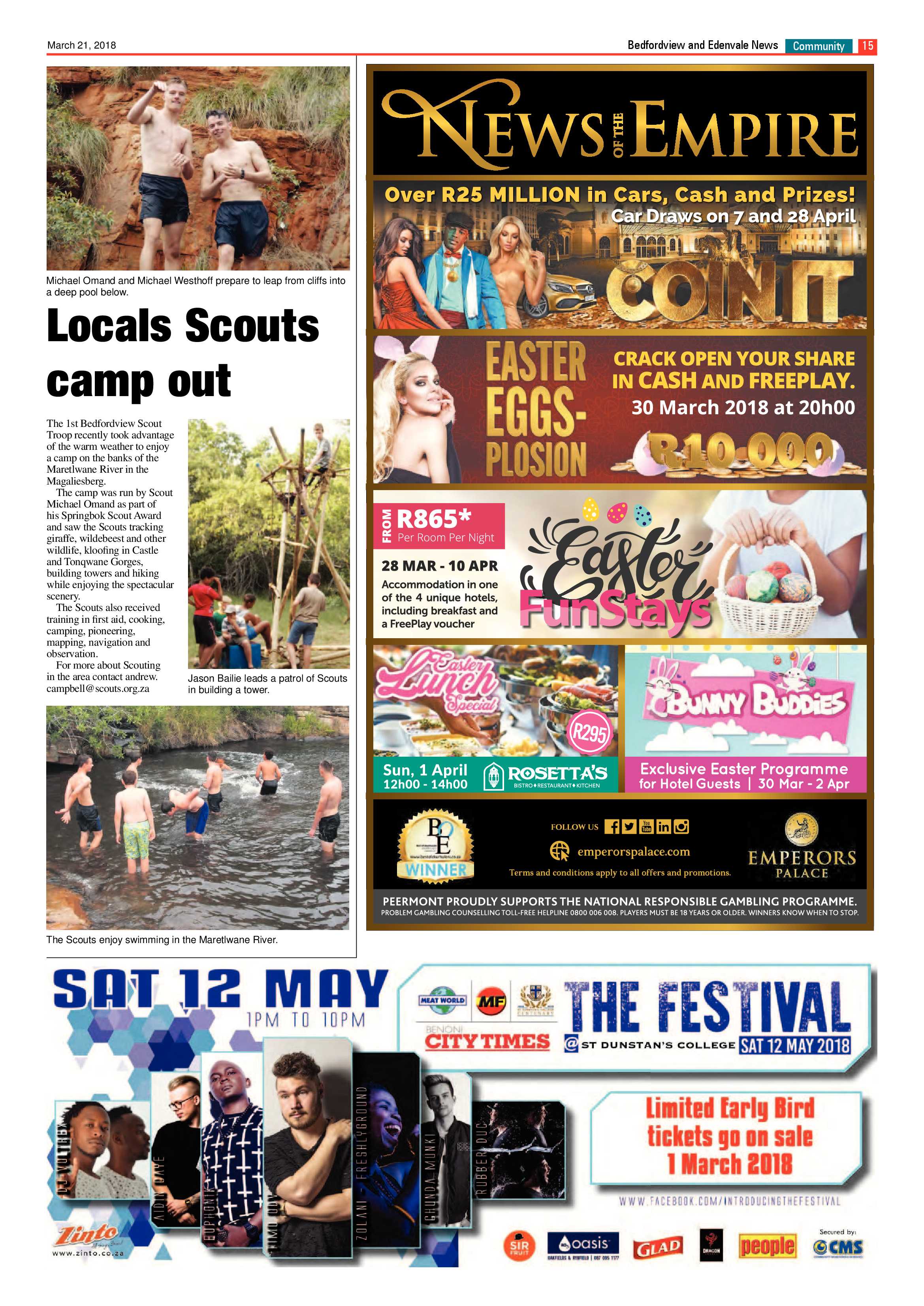 Bedfordview and Edenvale News 21 March 2018 page 15