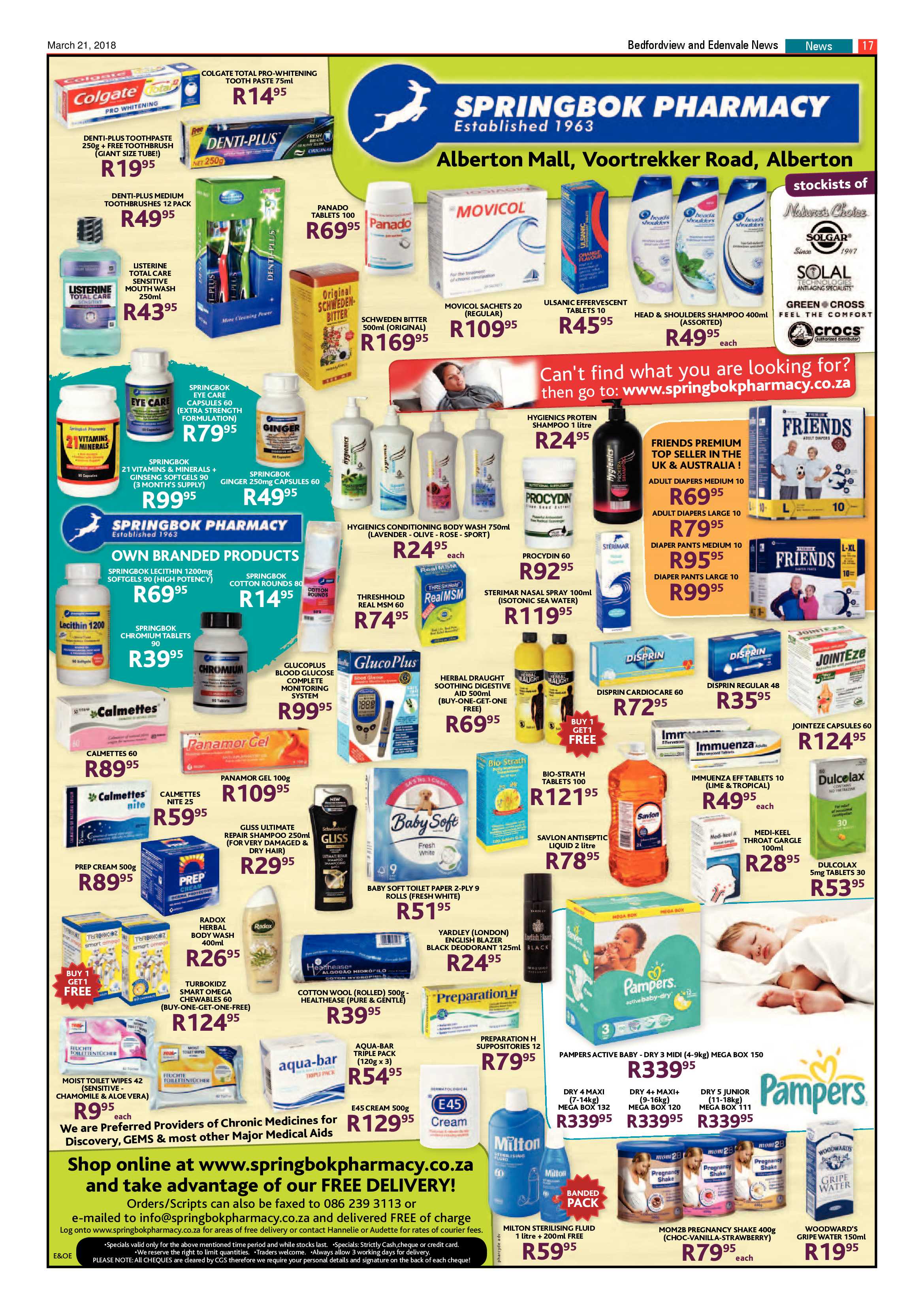 Bedfordview and Edenvale News 21 March 2018 page 17
