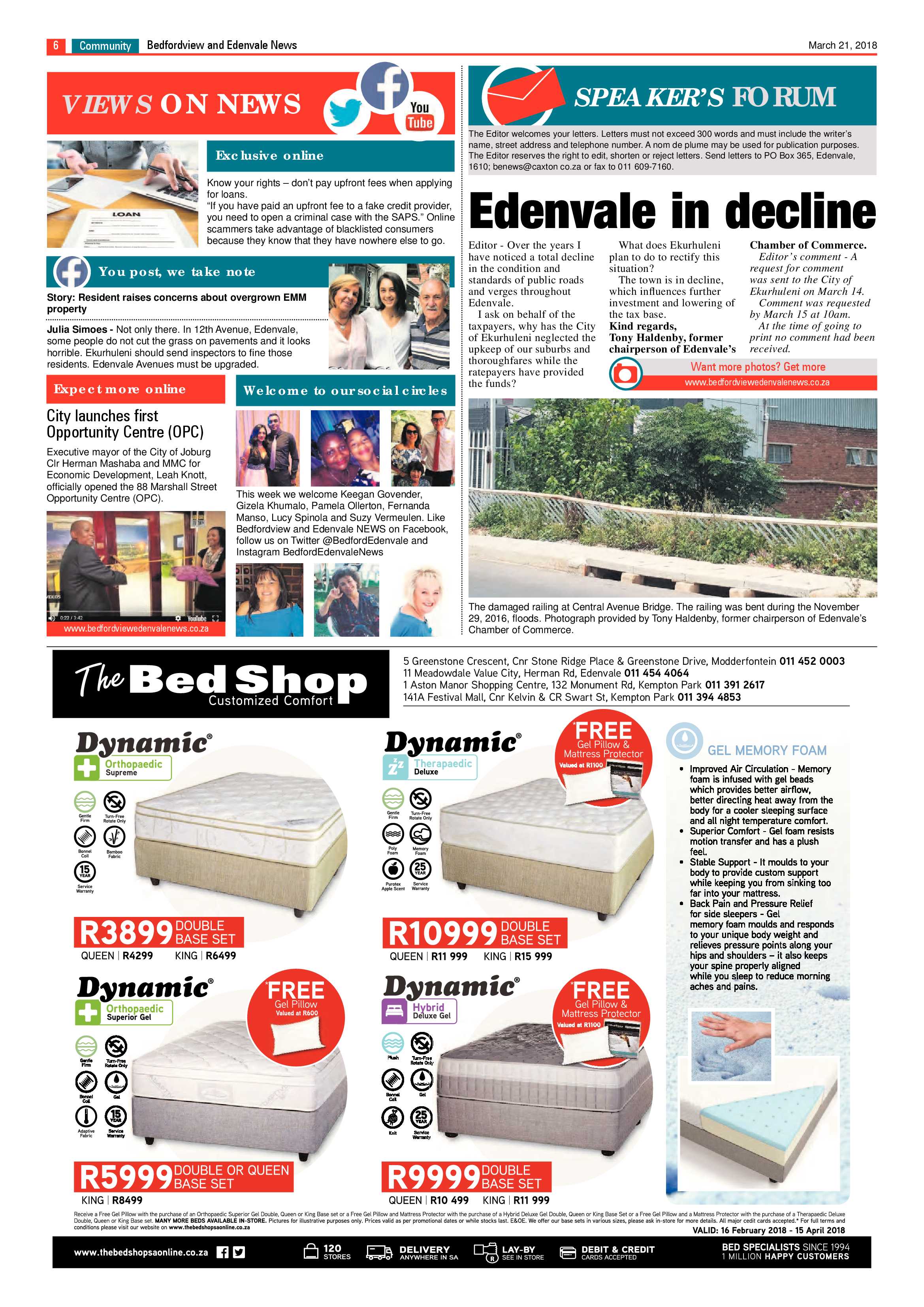 Bedfordview and Edenvale News 21 March 2018 page 6