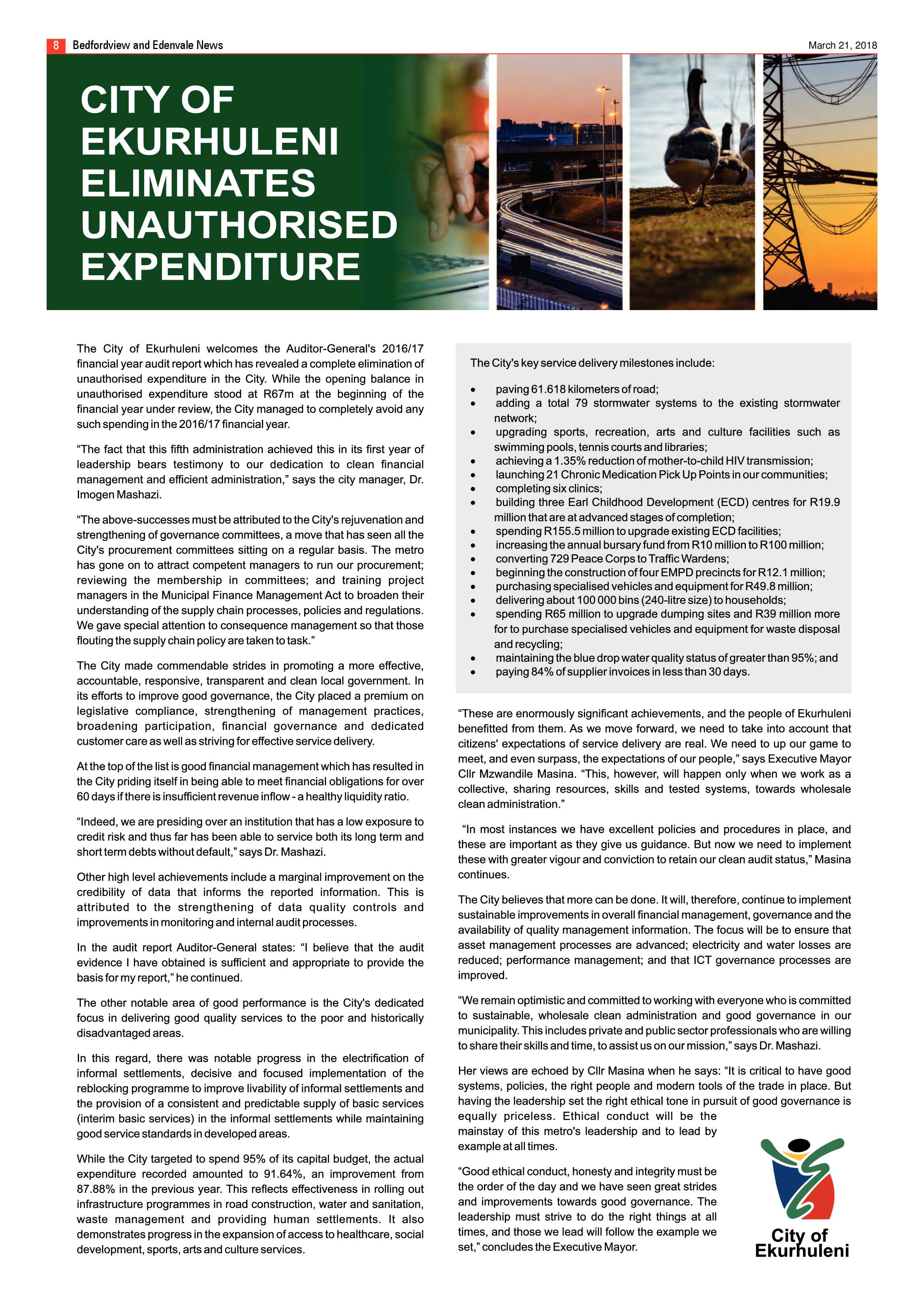 Bedfordview and Edenvale News 21 March 2018 page 8
