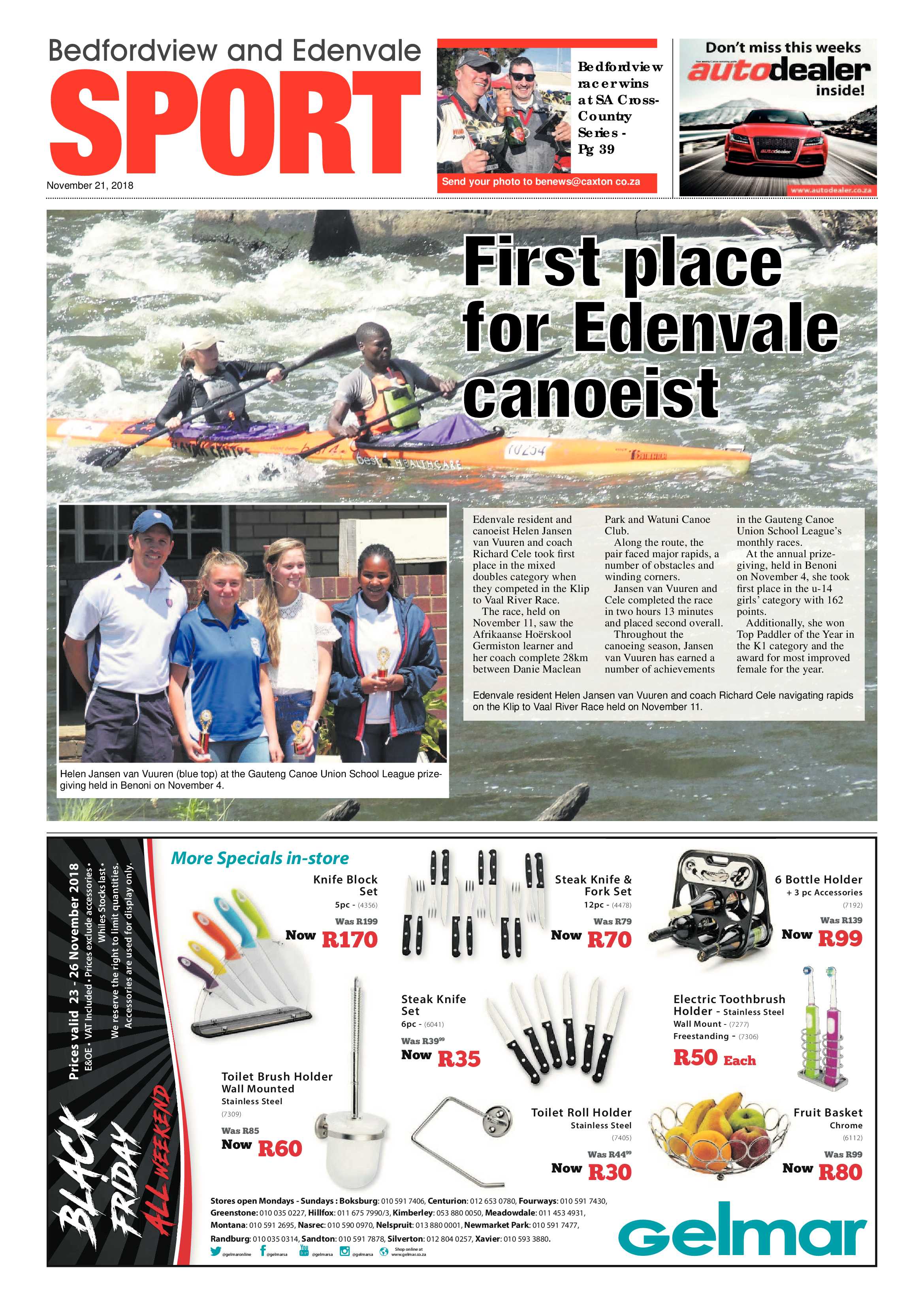 Bedfordview and Edenvale News 21 November 2018 page 40