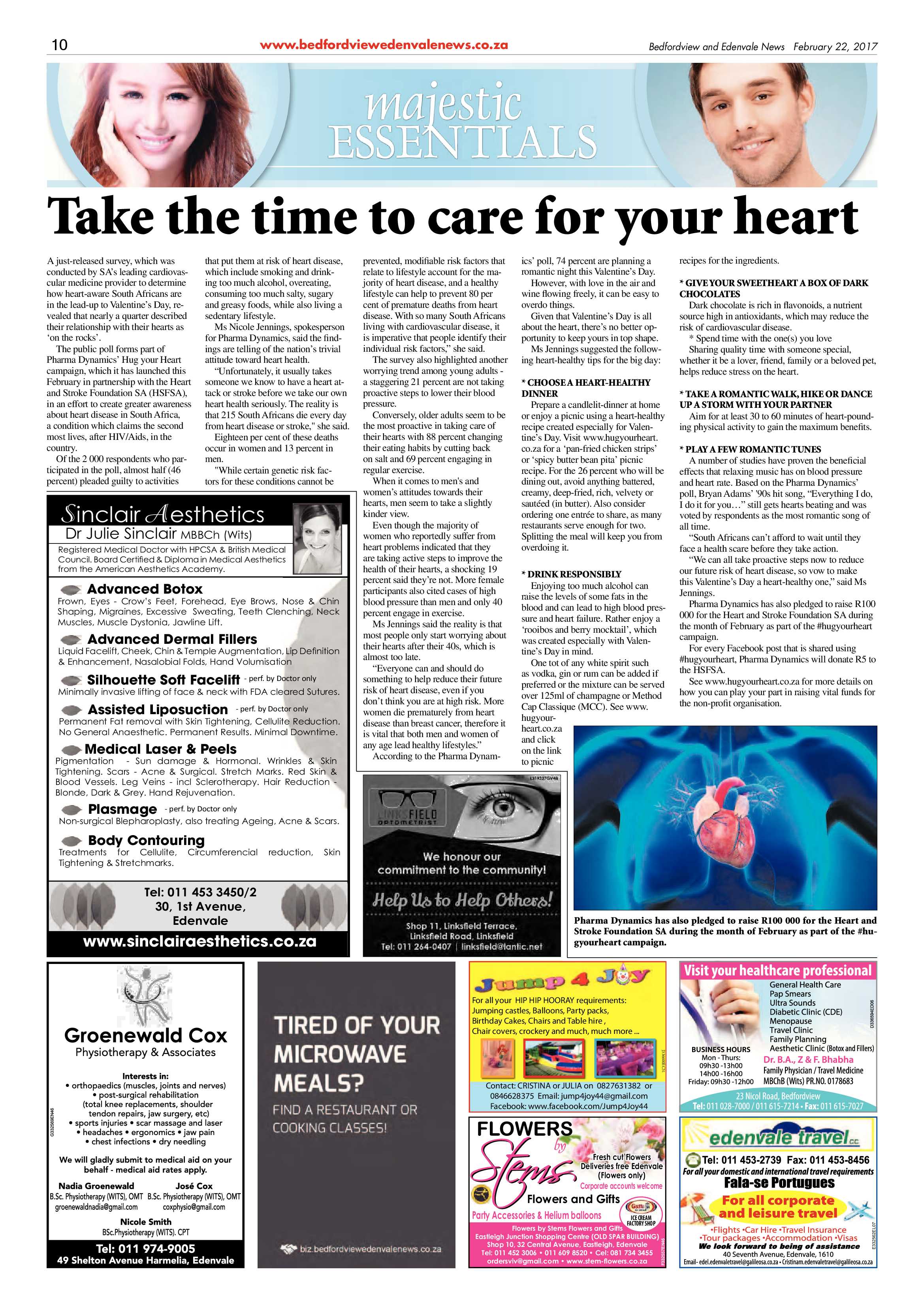 Bedfordview and Edenvale News 22 February 2017 page 10
