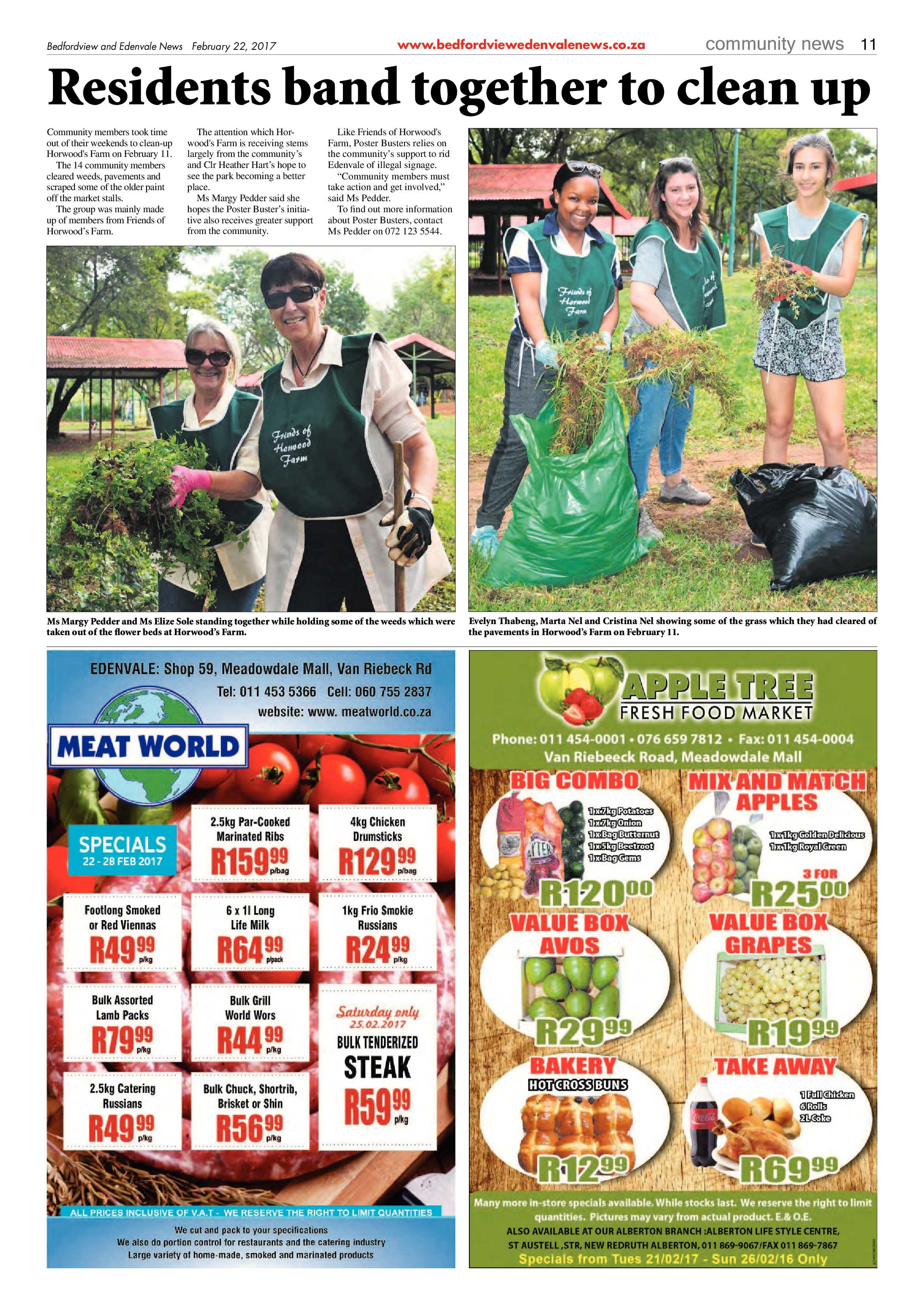 Bedfordview and Edenvale News 22 February 2017 page 11