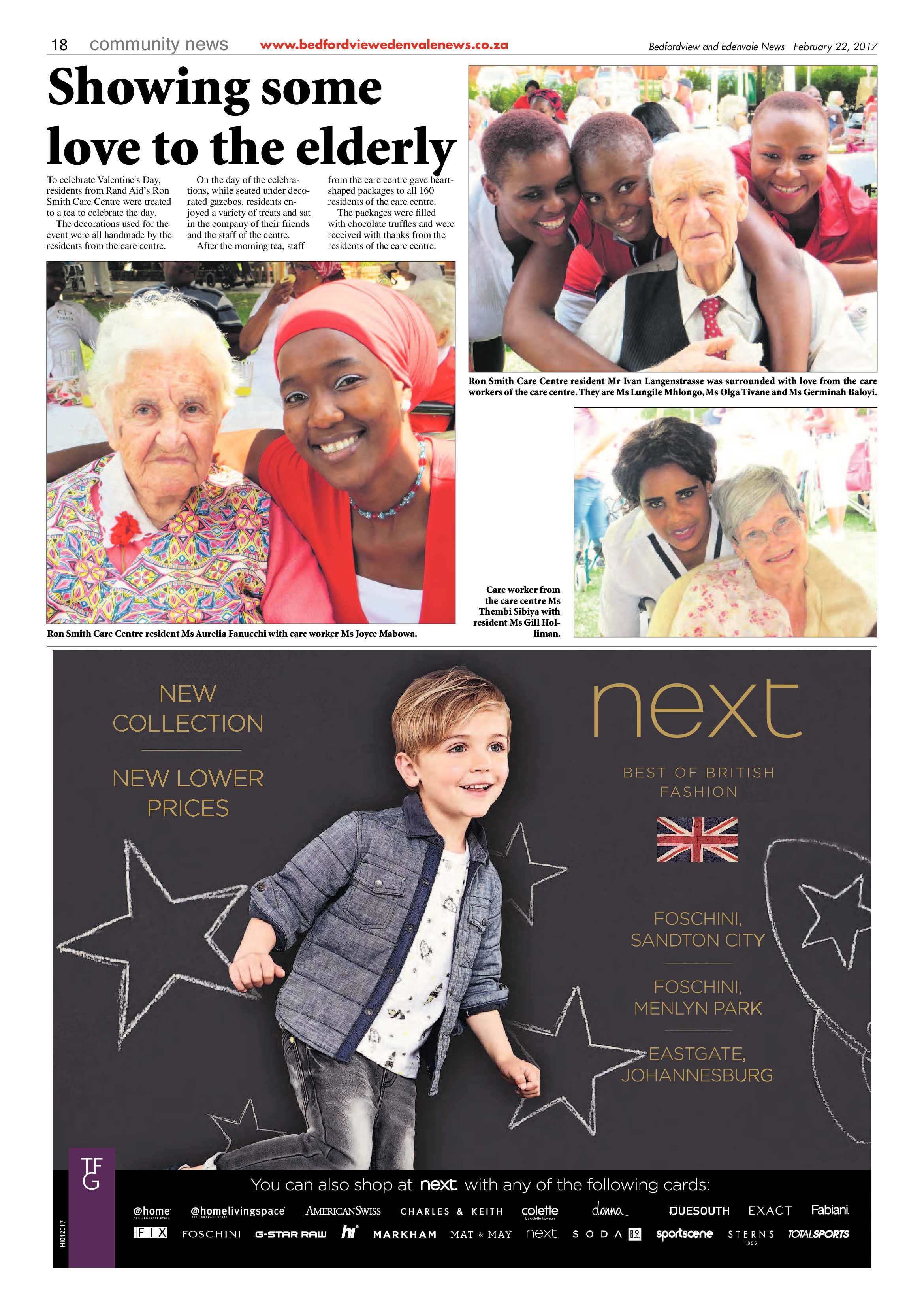 Bedfordview and Edenvale News 22 February 2017 page 18