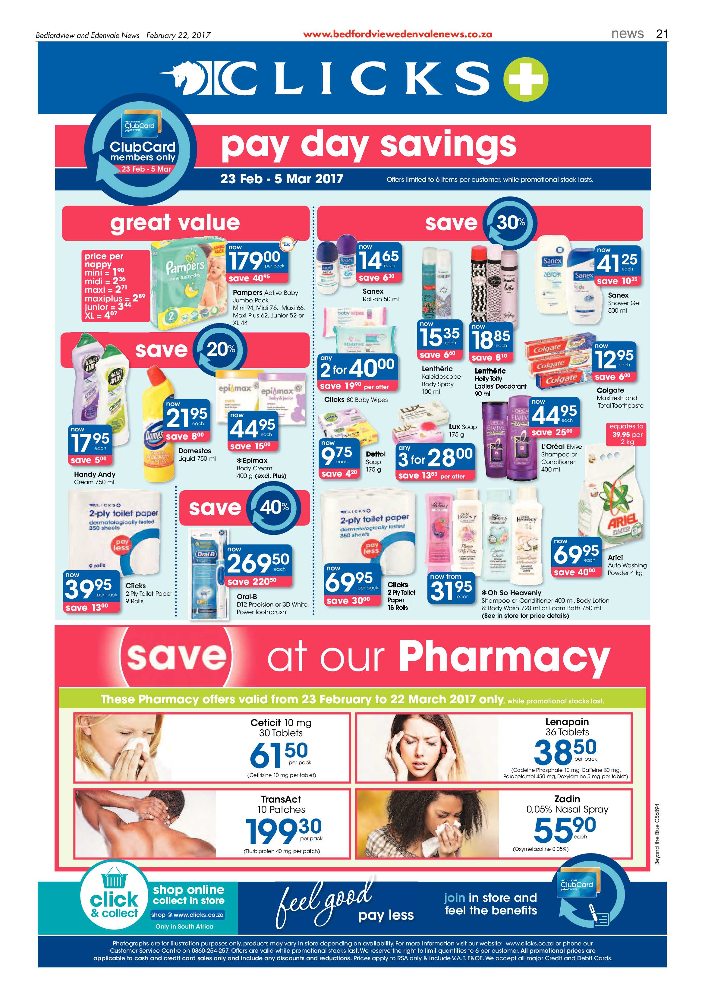 Bedfordview and Edenvale News 22 February 2017 page 21