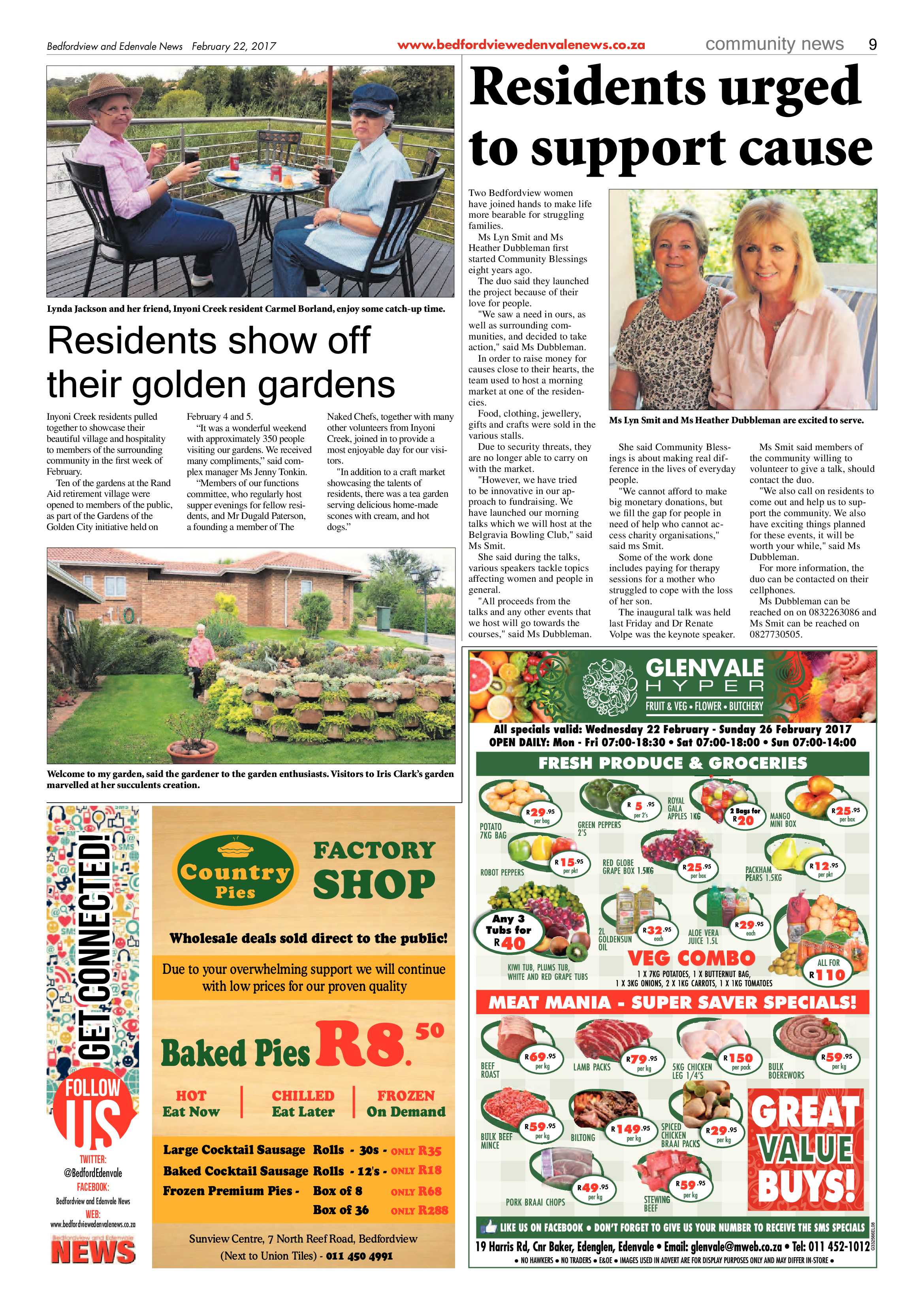 Bedfordview and Edenvale News 22 February 2017 page 9