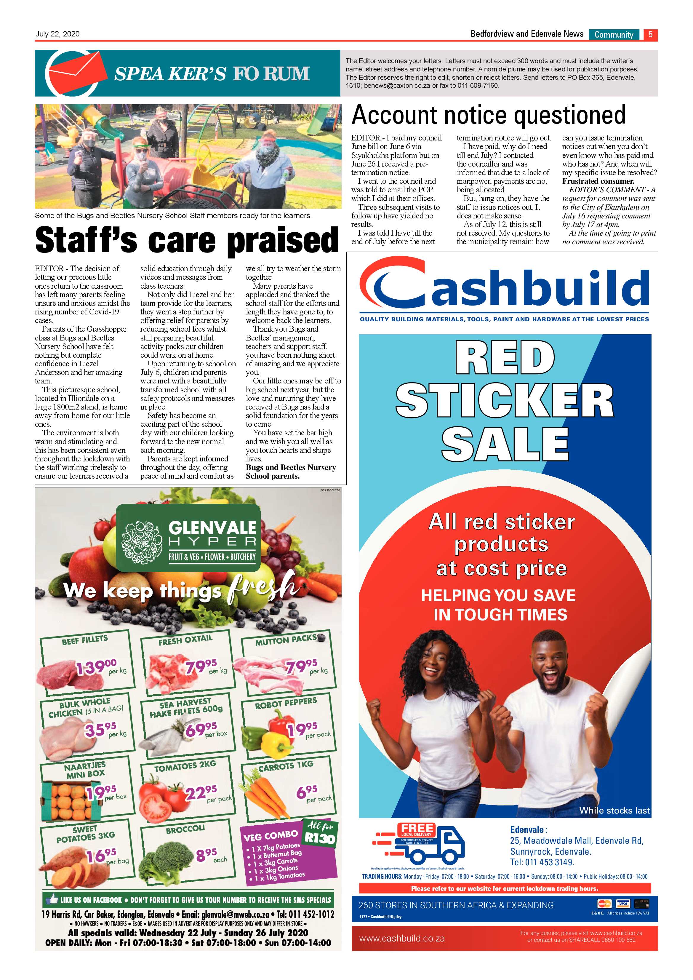 Bedfordview and Edenvale News 22 July 2020 page 5