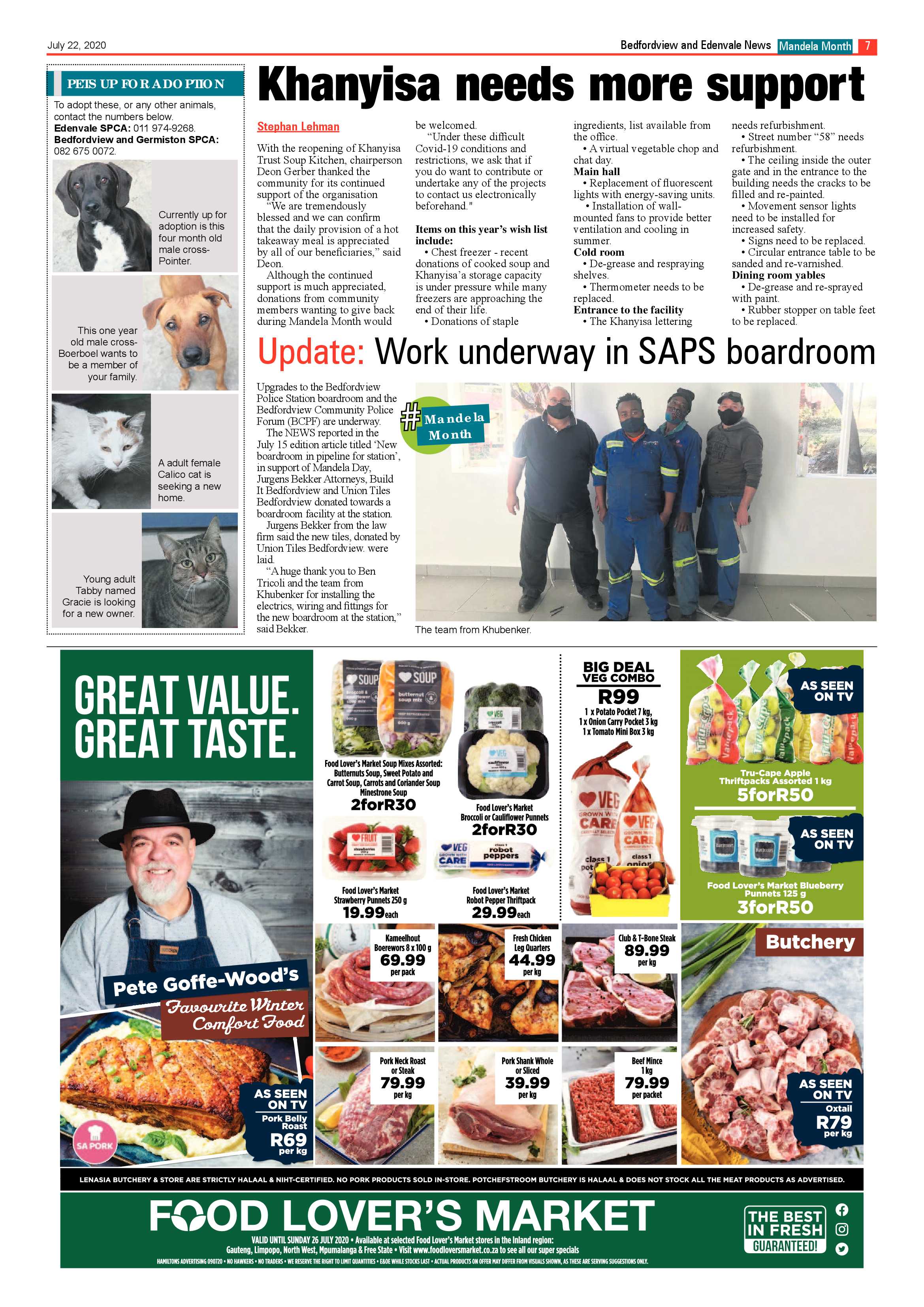 Bedfordview and Edenvale News 22 July 2020 page 7