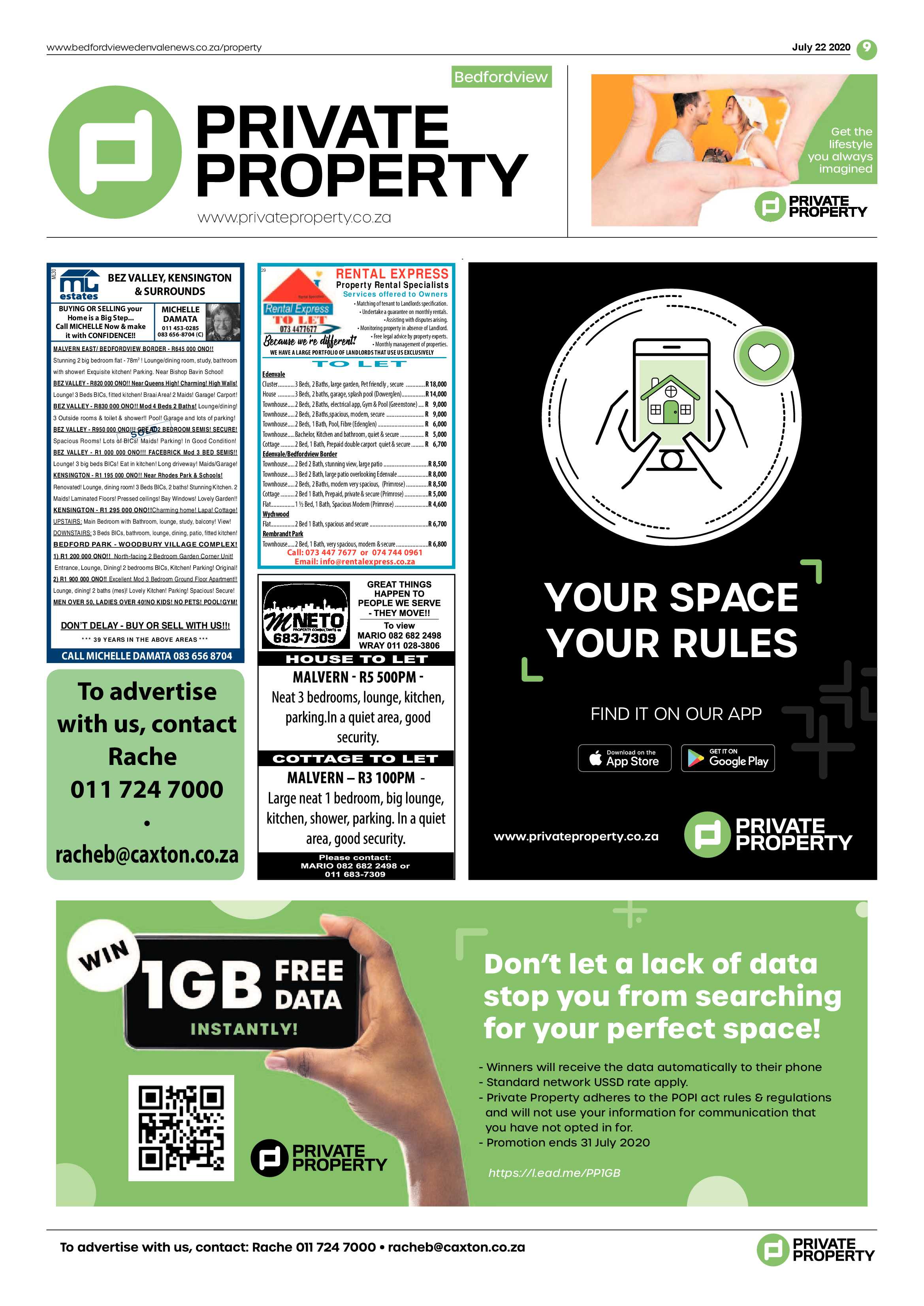 Bedfordview and Edenvale News 22 July 2020 page 9