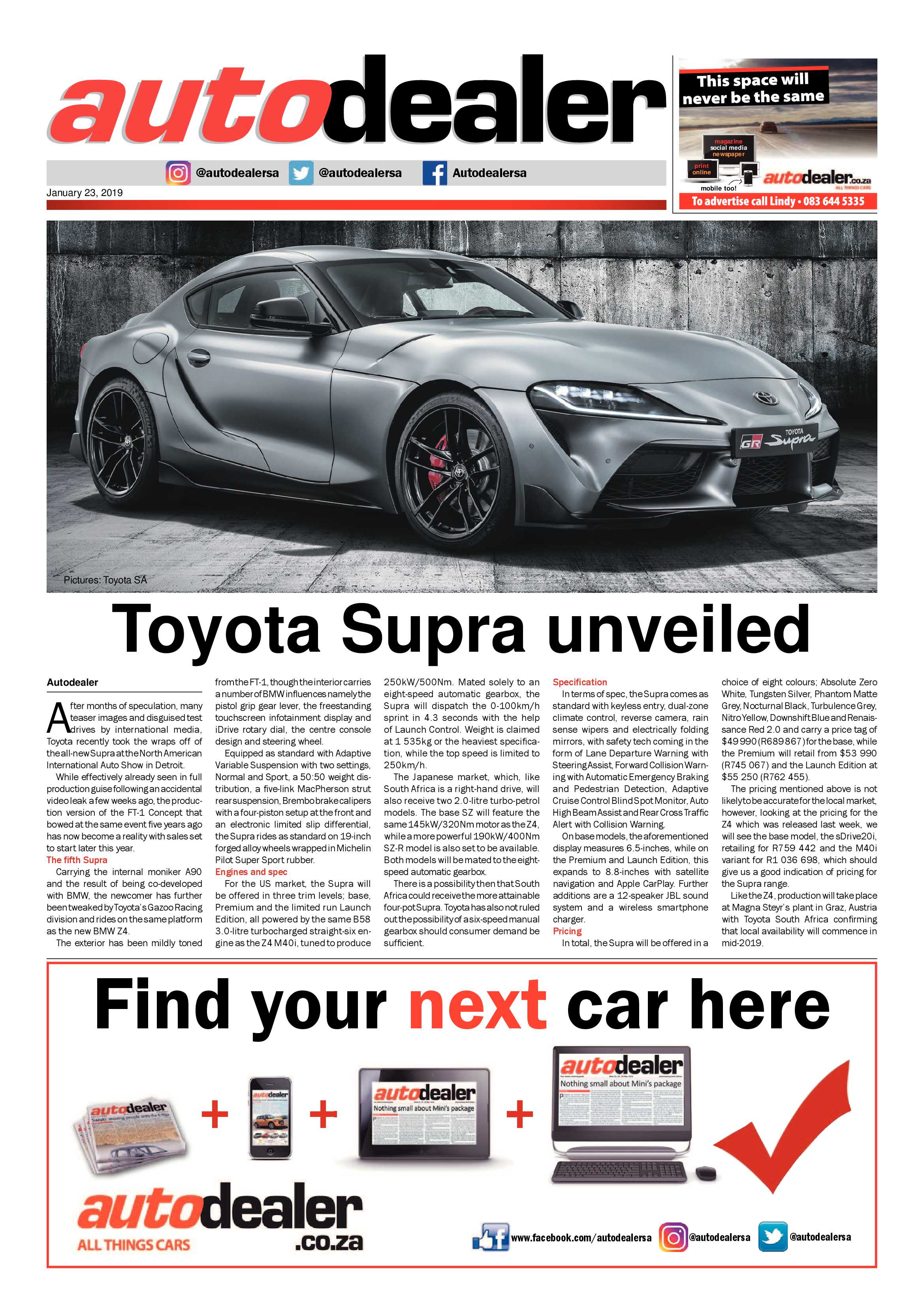 Bedfordview and Edenvale News 23 January 2019 page 19
