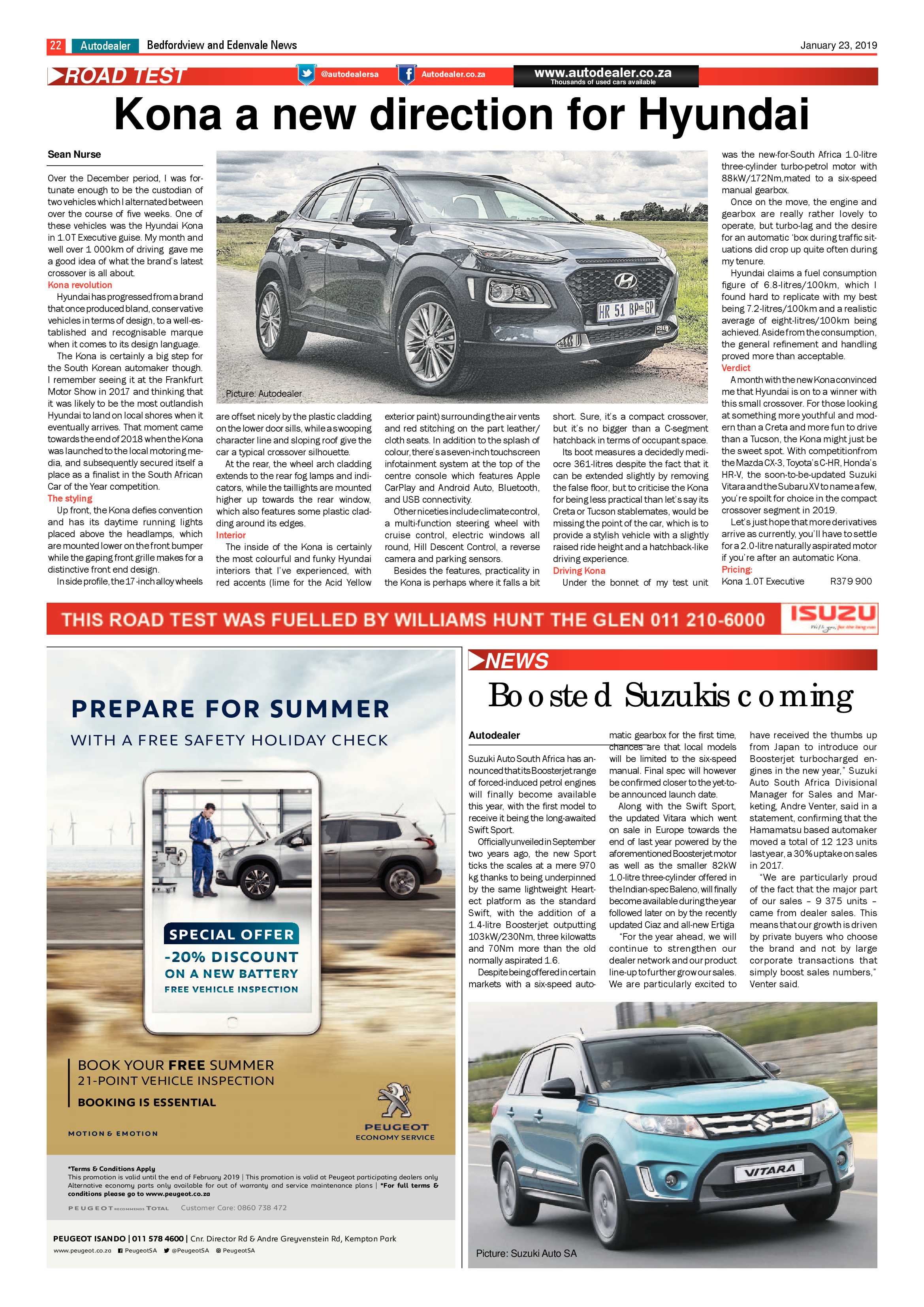 Bedfordview and Edenvale News 23 January 2019 page 22