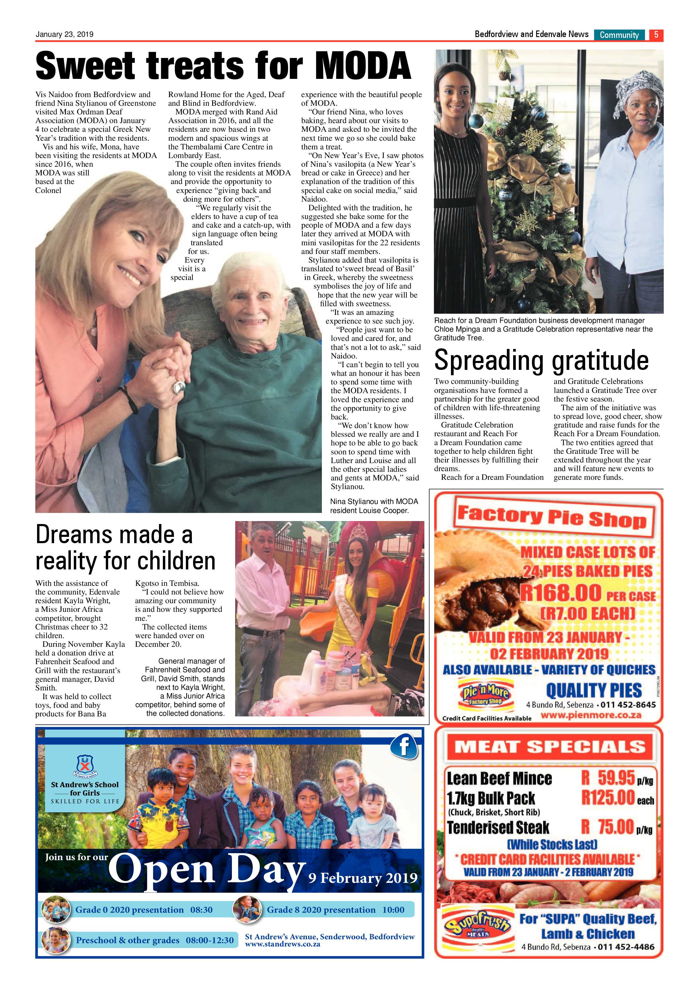 Bedfordview and Edenvale News 23 January 2019 page 5