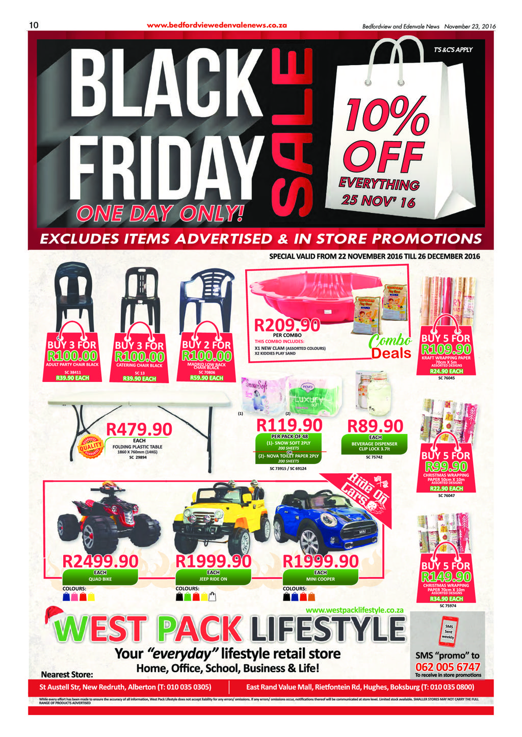 Bedfordview and Edenvale News 23 November 2016 page 10