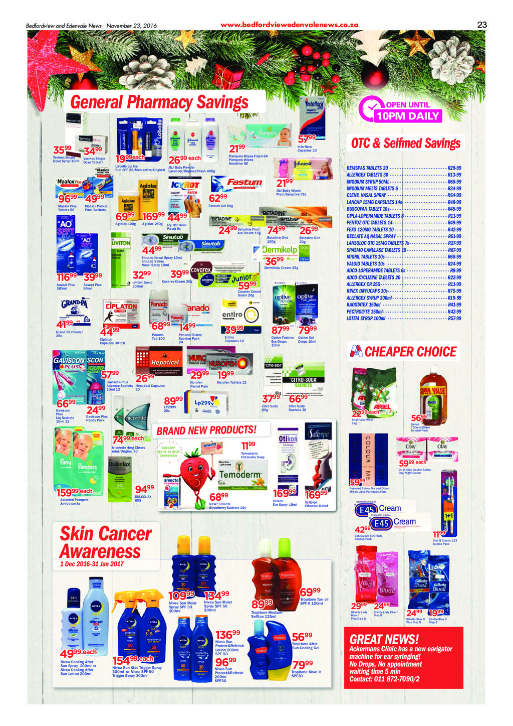 Bedfordview and Edenvale News 23 November 2016 page 23