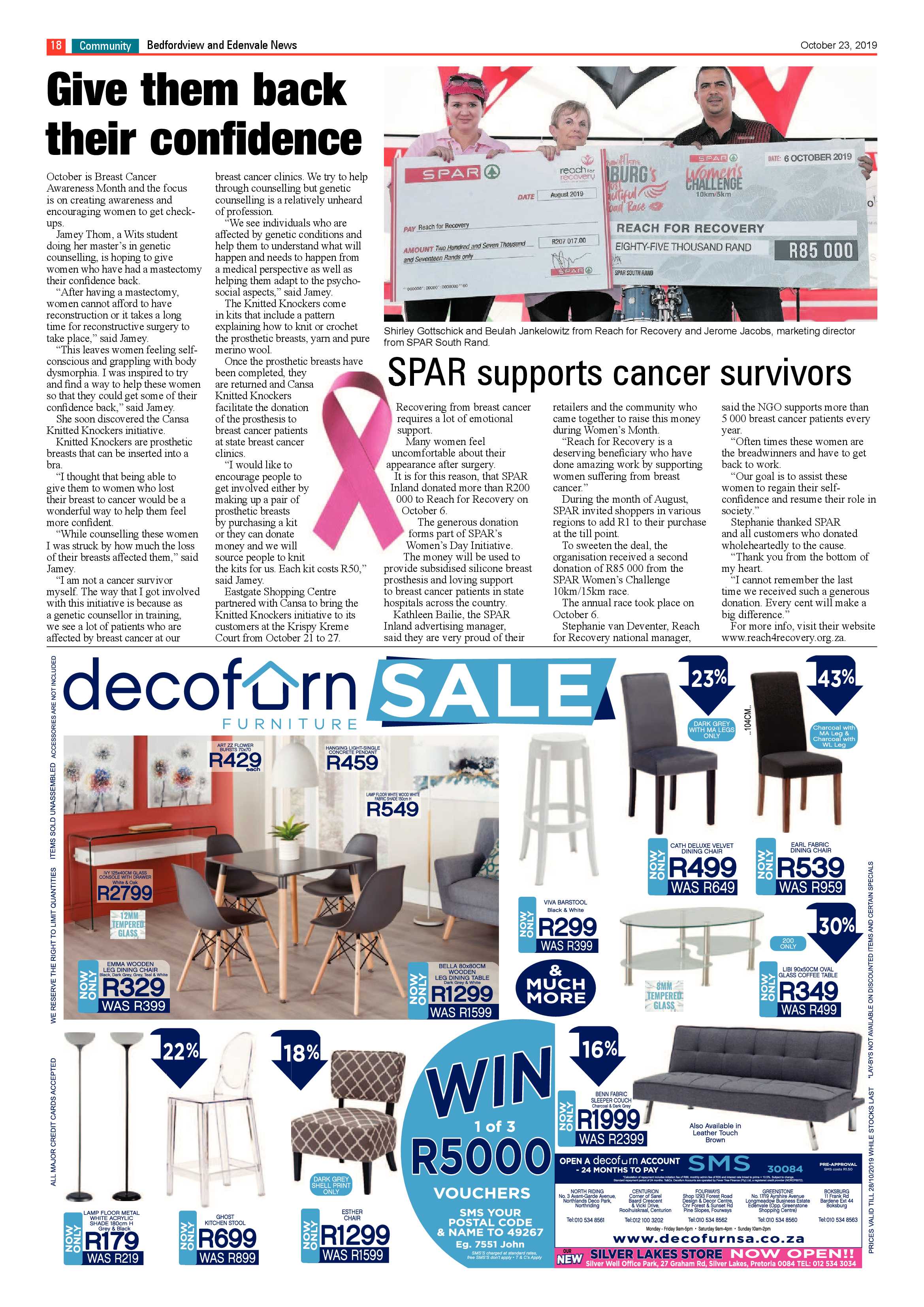 Bedfordview and Edenvale News 23 October 2019 page 18