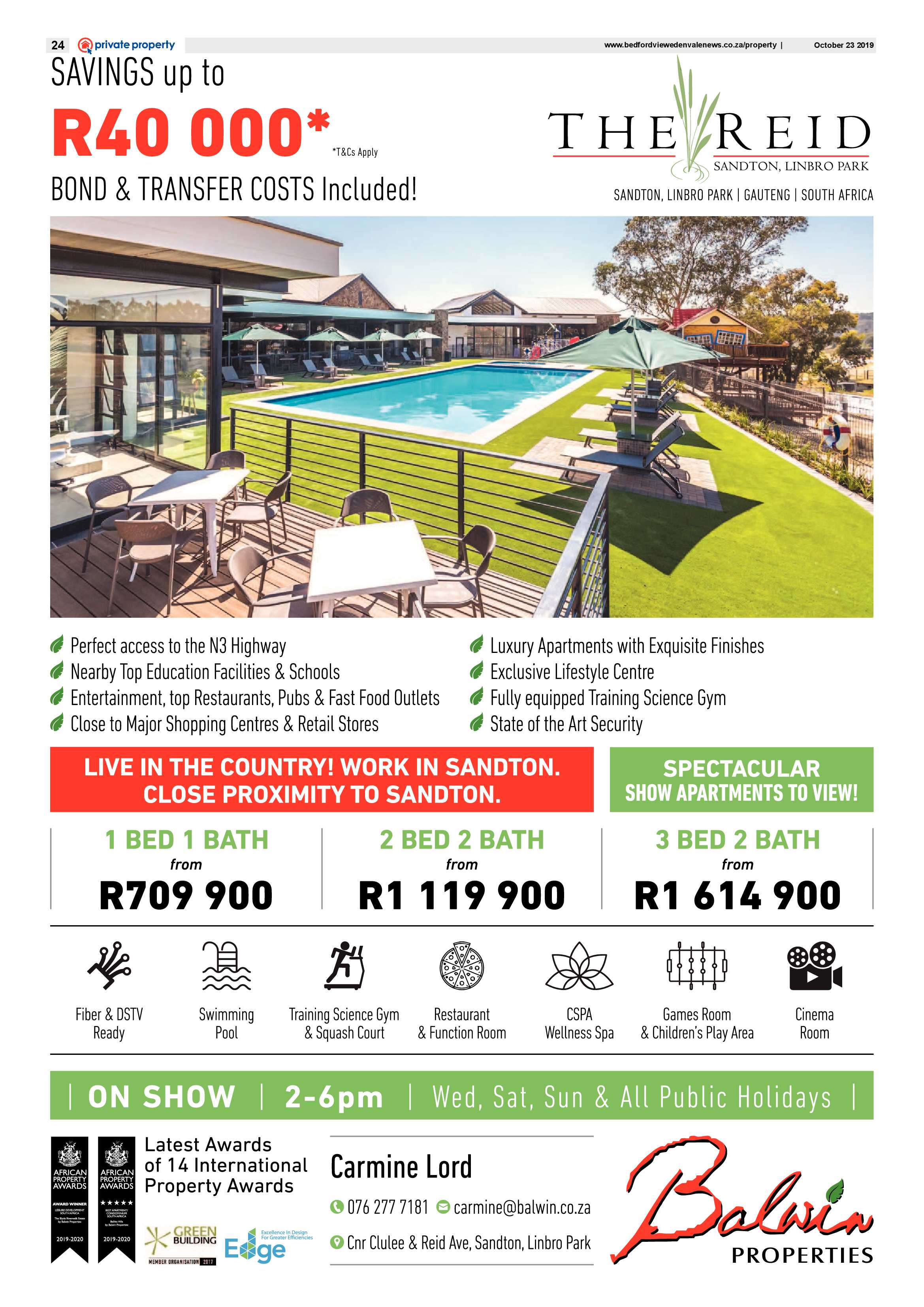 Bedfordview and Edenvale News 23 October 2019 page 24
