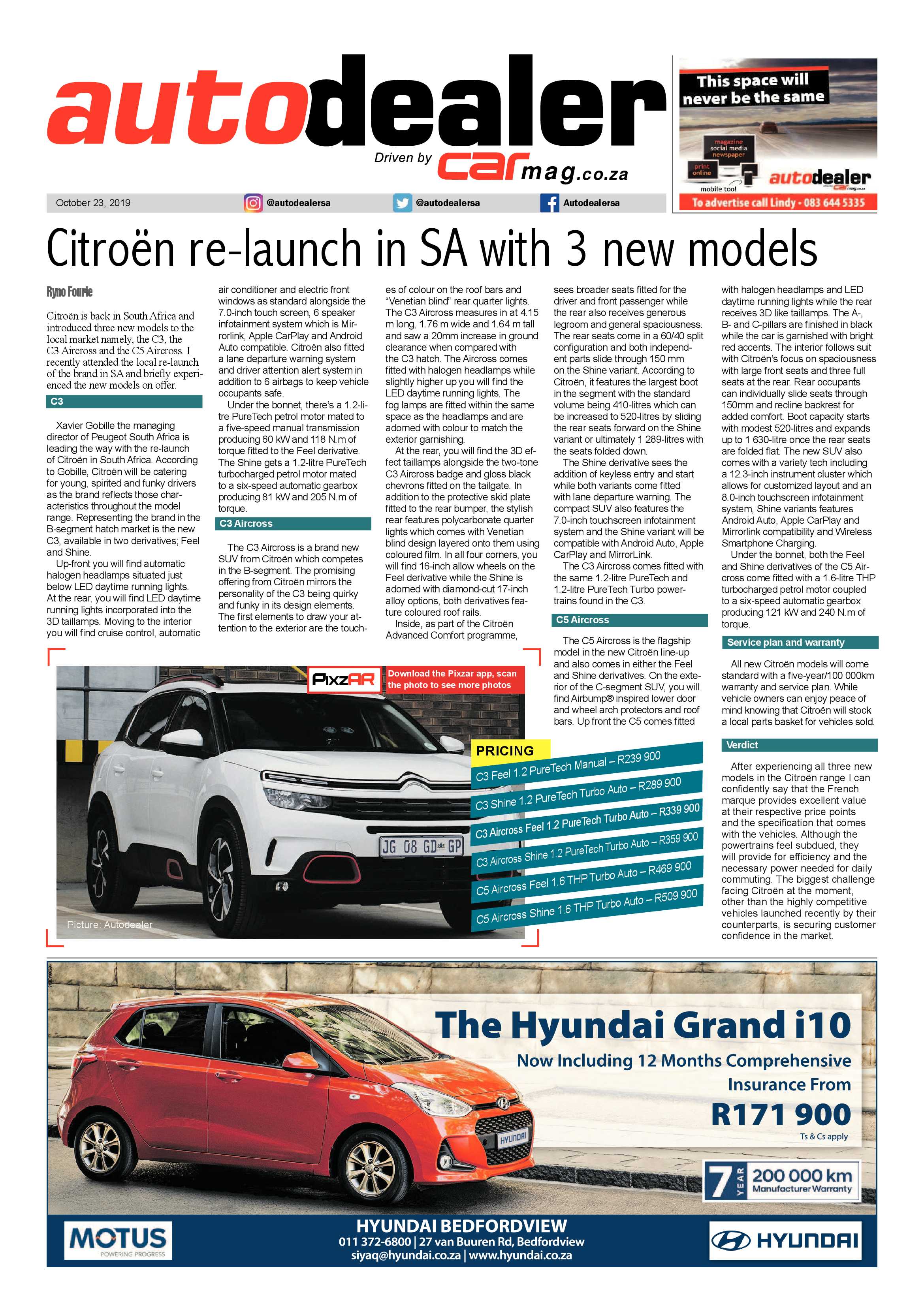 Bedfordview and Edenvale News 23 October 2019 page 27