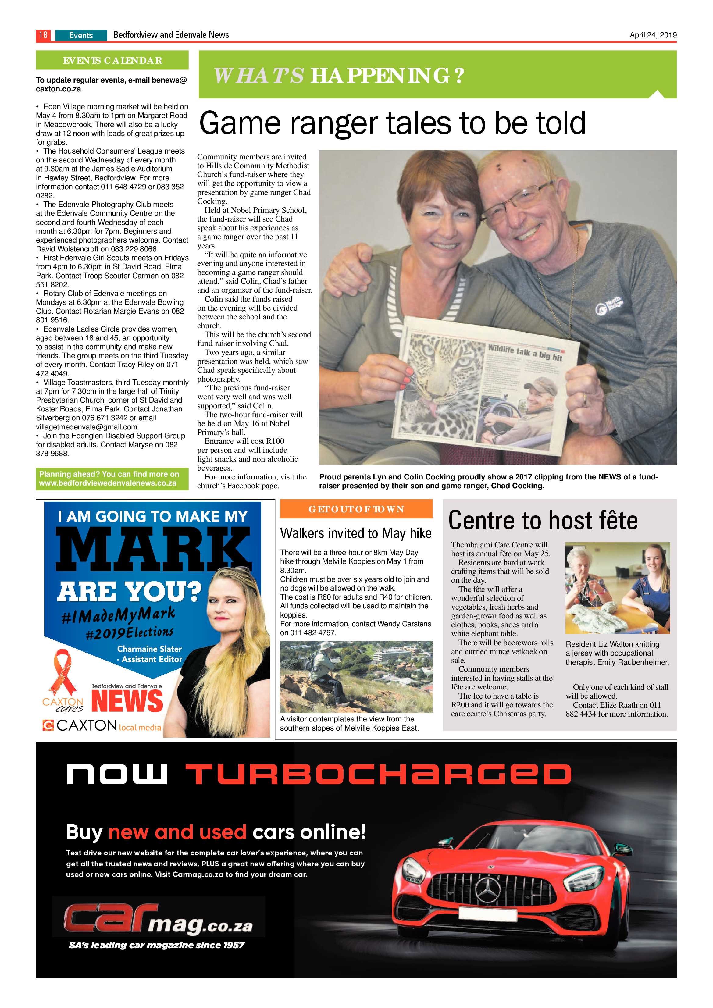 Bedfordview and Edenvale News 24 April 2019 page 18