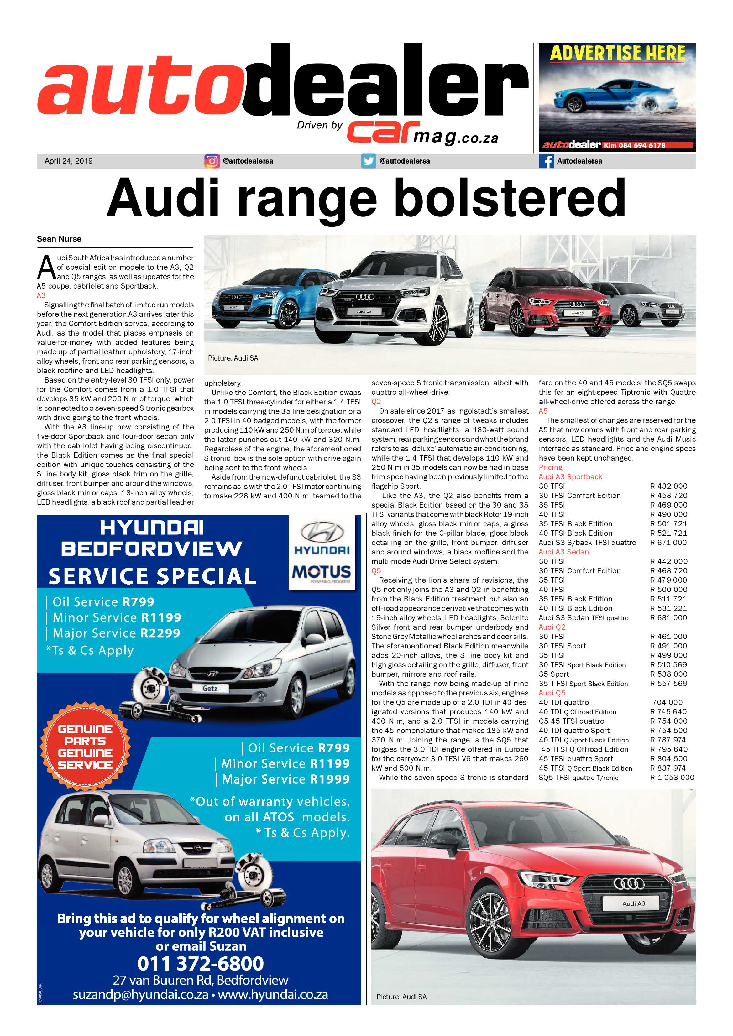 Bedfordview and Edenvale News 24 April 2019 page 26