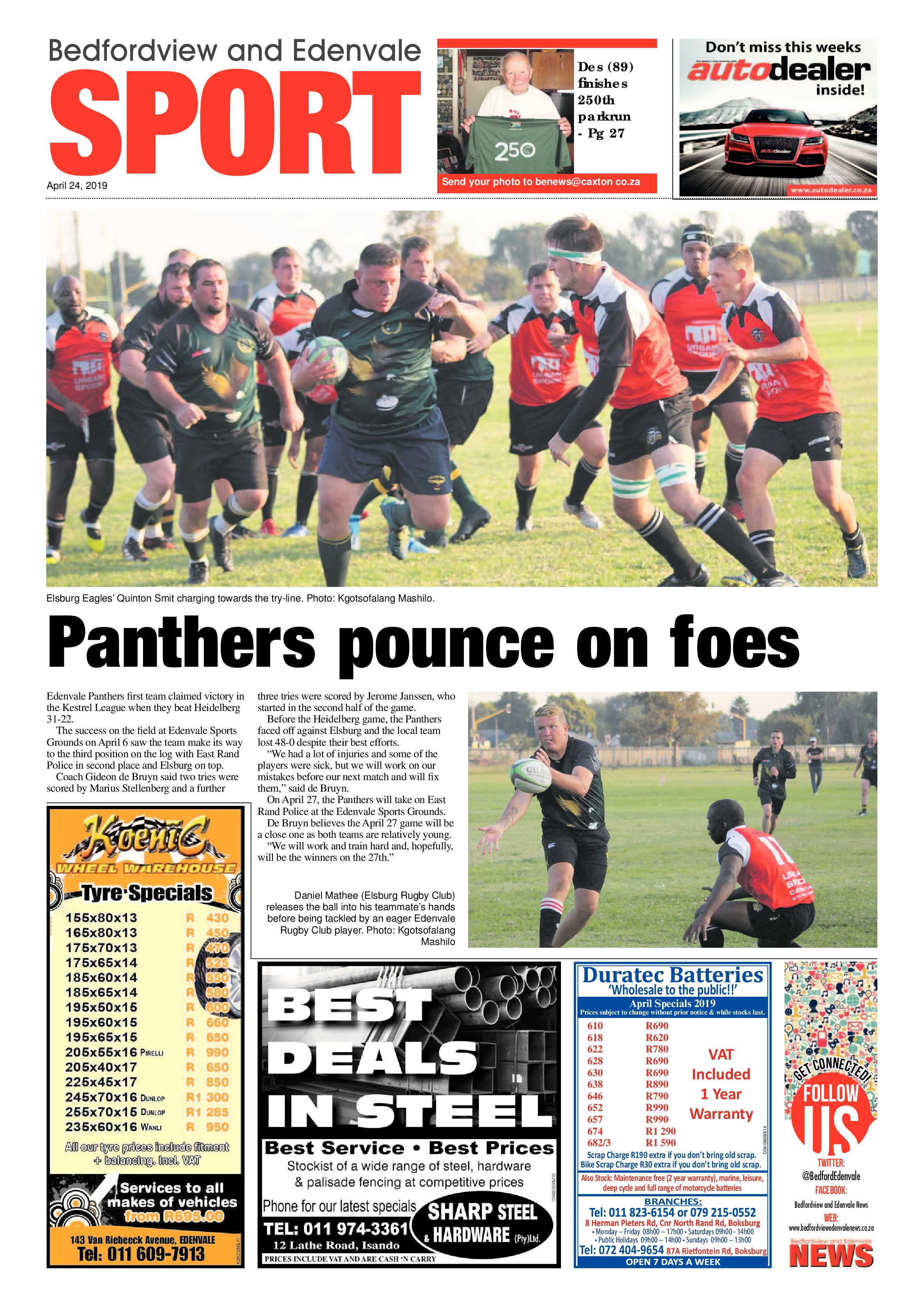 Bedfordview and Edenvale News 24 April 2019 page 28