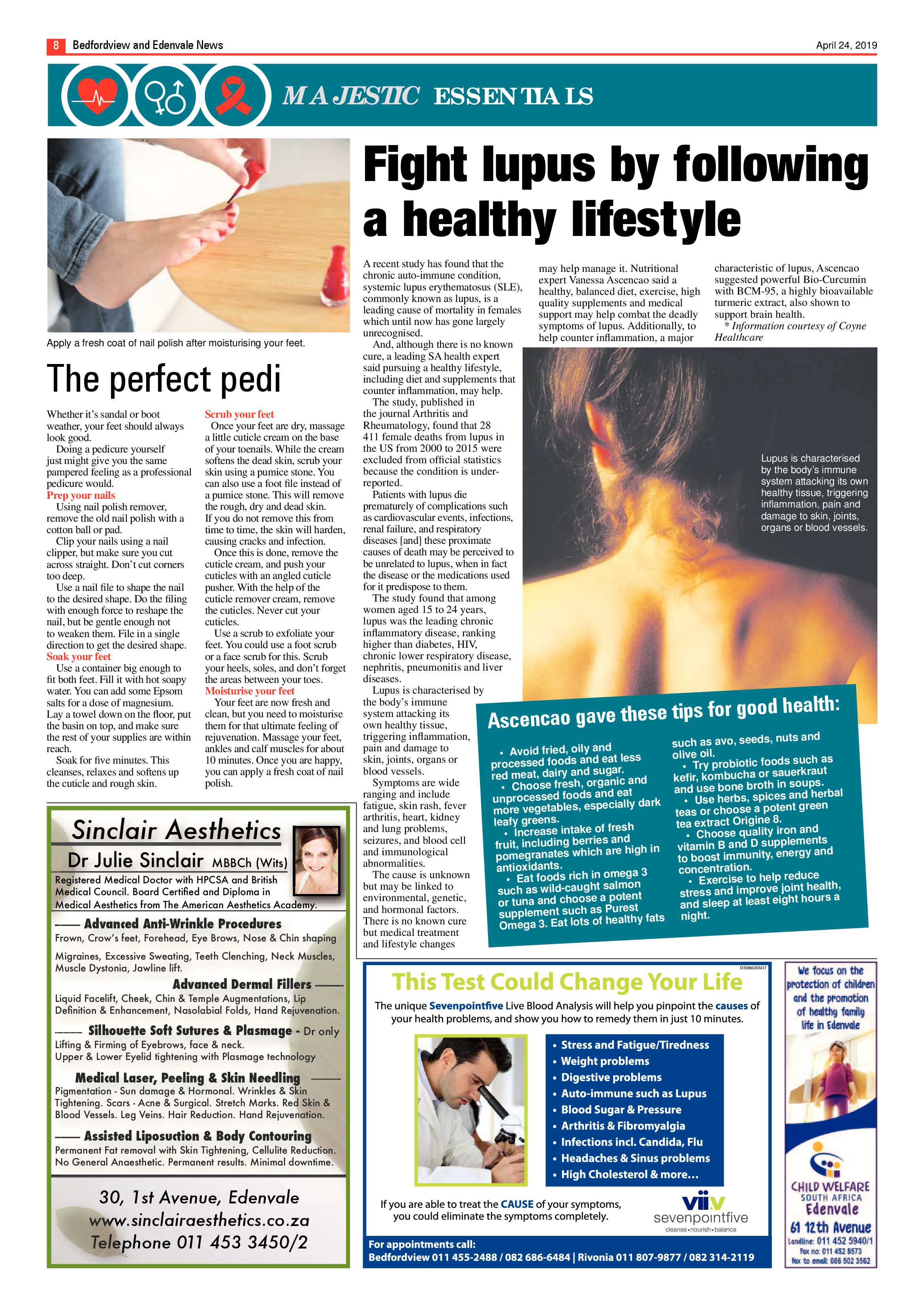 Bedfordview and Edenvale News 24 April 2019 page 8