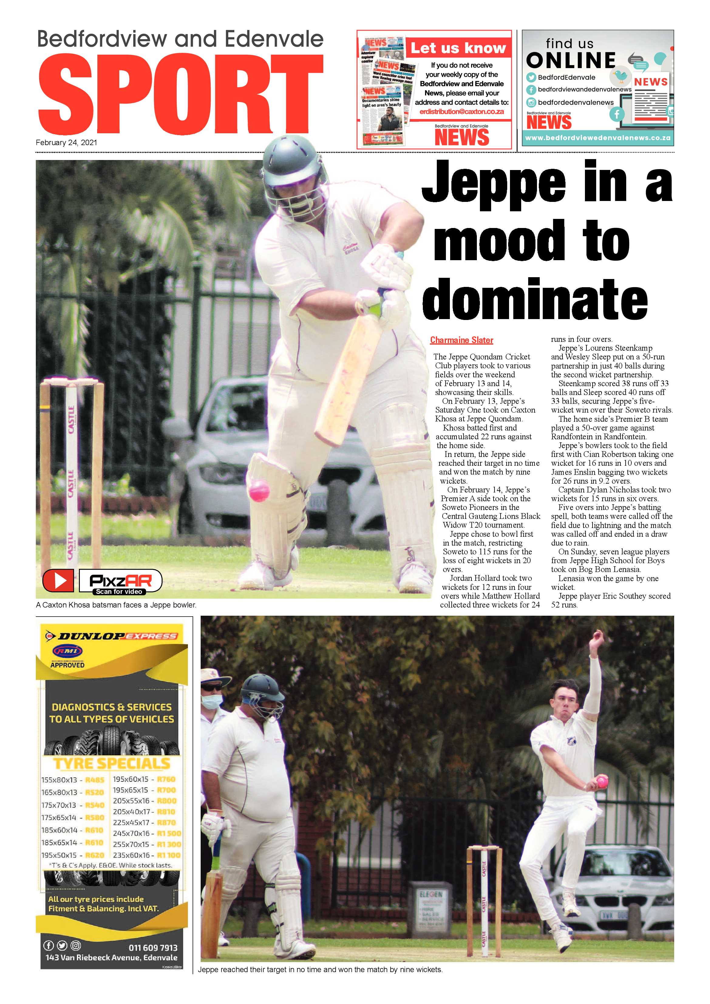 Bedfordview and Edenvale News 24 February 2021 page 20