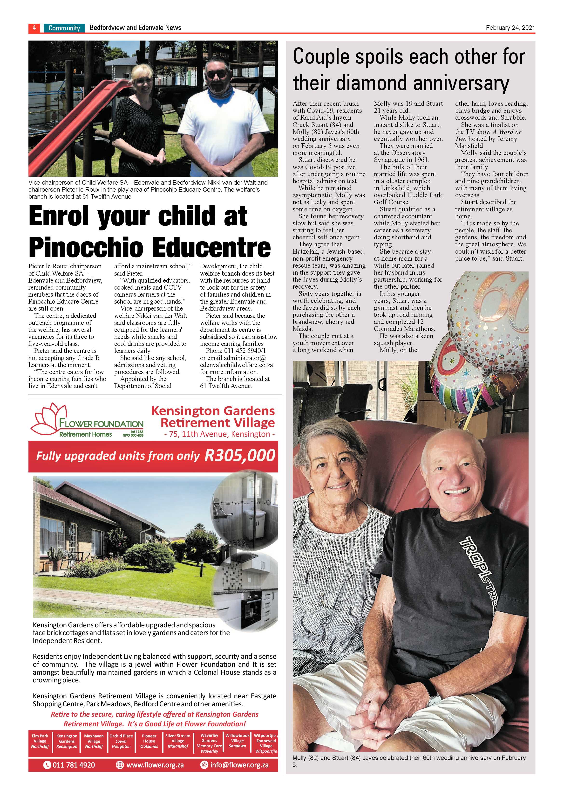 Bedfordview and Edenvale News 24 February 2021 page 4