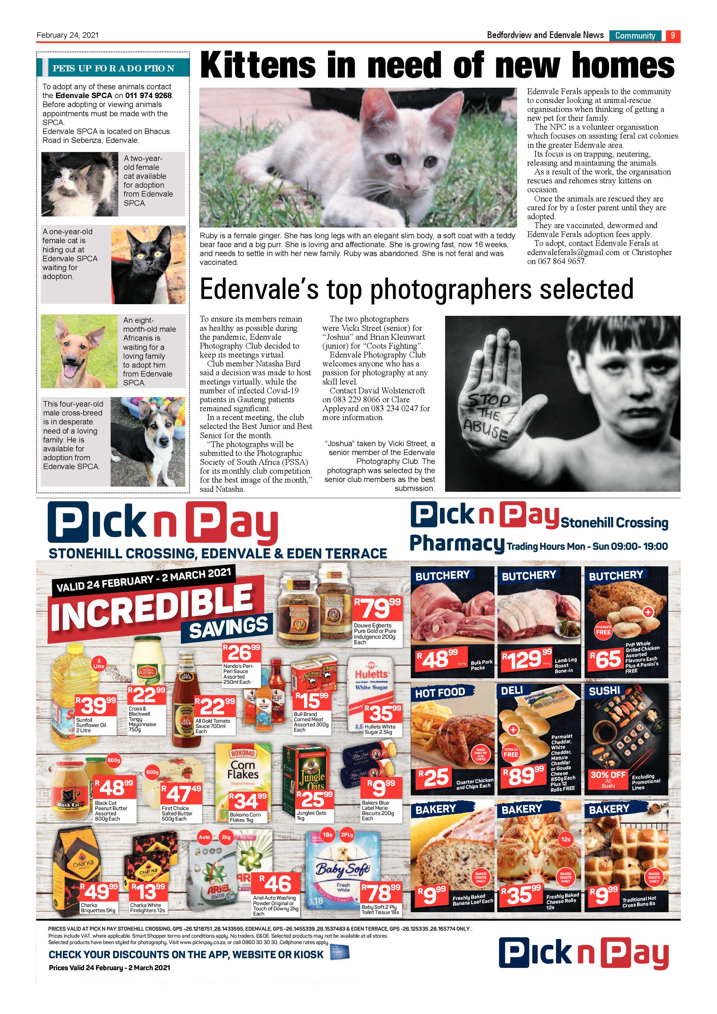 Bedfordview and Edenvale News 24 February 2021 page 9