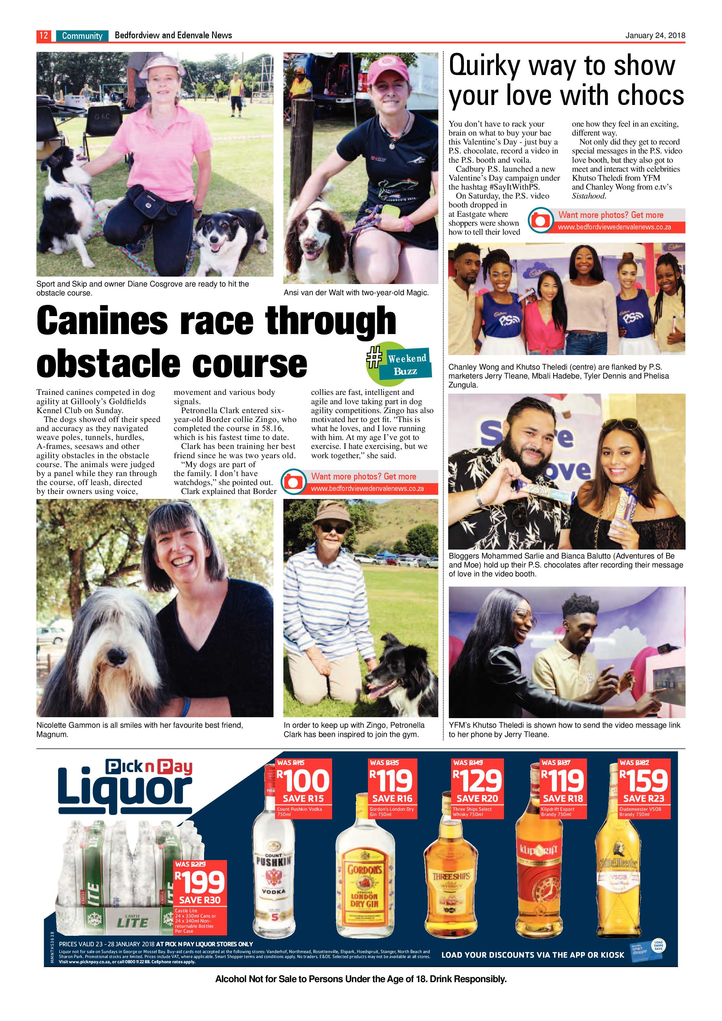 Bedfordview and Edenvale News 24 January 2018 page 12