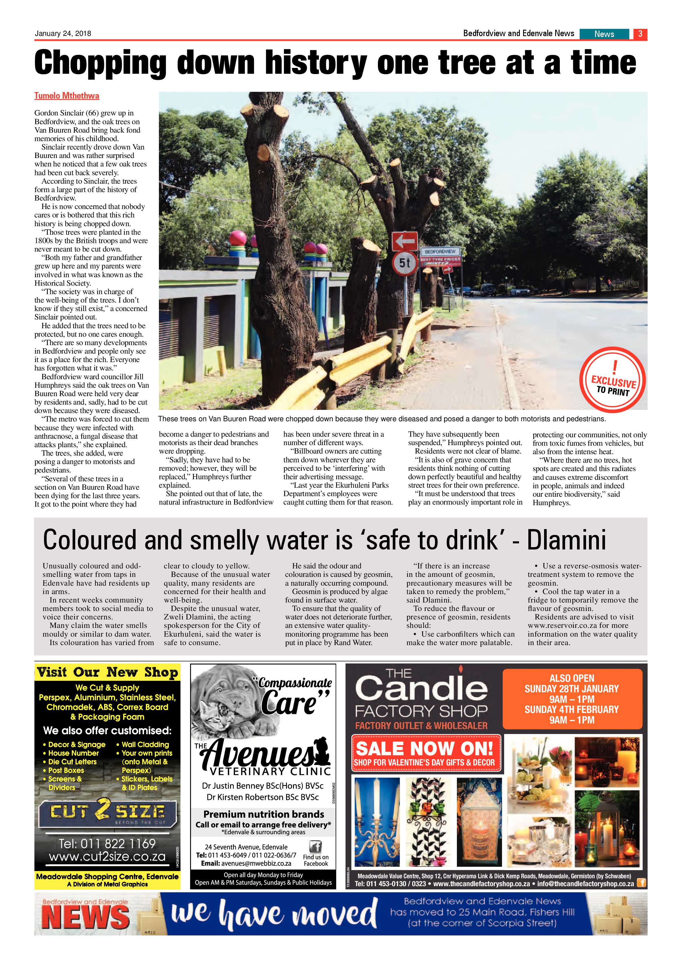 Bedfordview and Edenvale News 24 January 2018 page 3