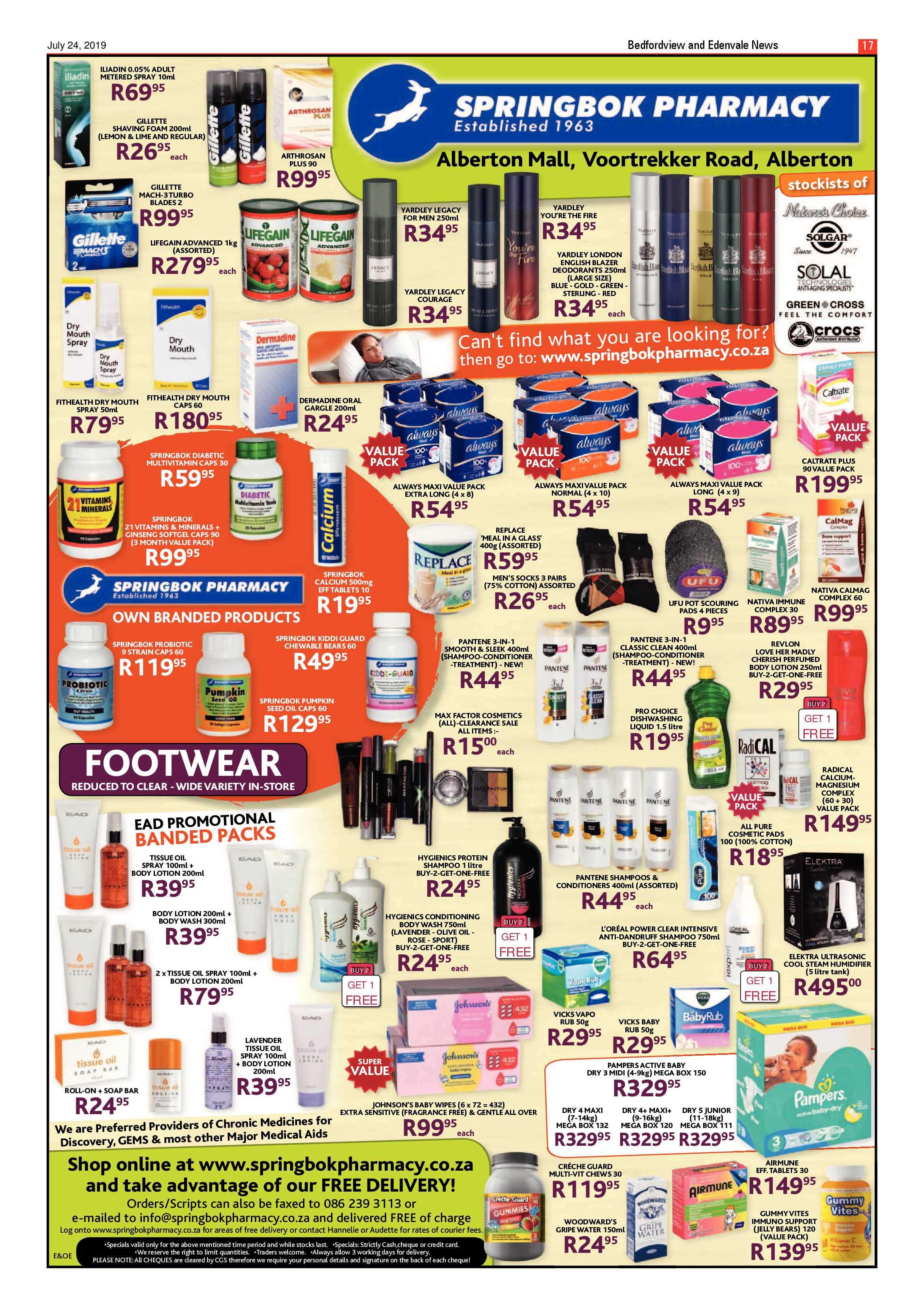 Bedfordview and Edenvale News 24 July 2019 page 17